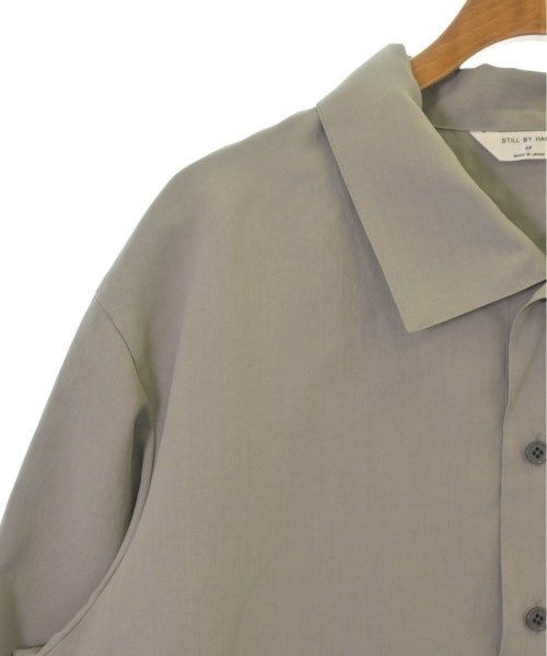 STILL BY HAND Still by Hand - Pullover Anorak Jacket - Greige Size US M / EU 48-50 / 2 - 7 Thumbnail