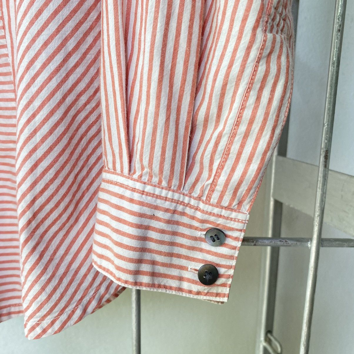 Hai Sporting Gear HAI SPORTING GEAR Red and White Striped Button-Up Shirt Size US M / EU 48-50 / 2 - 19 Thumbnail