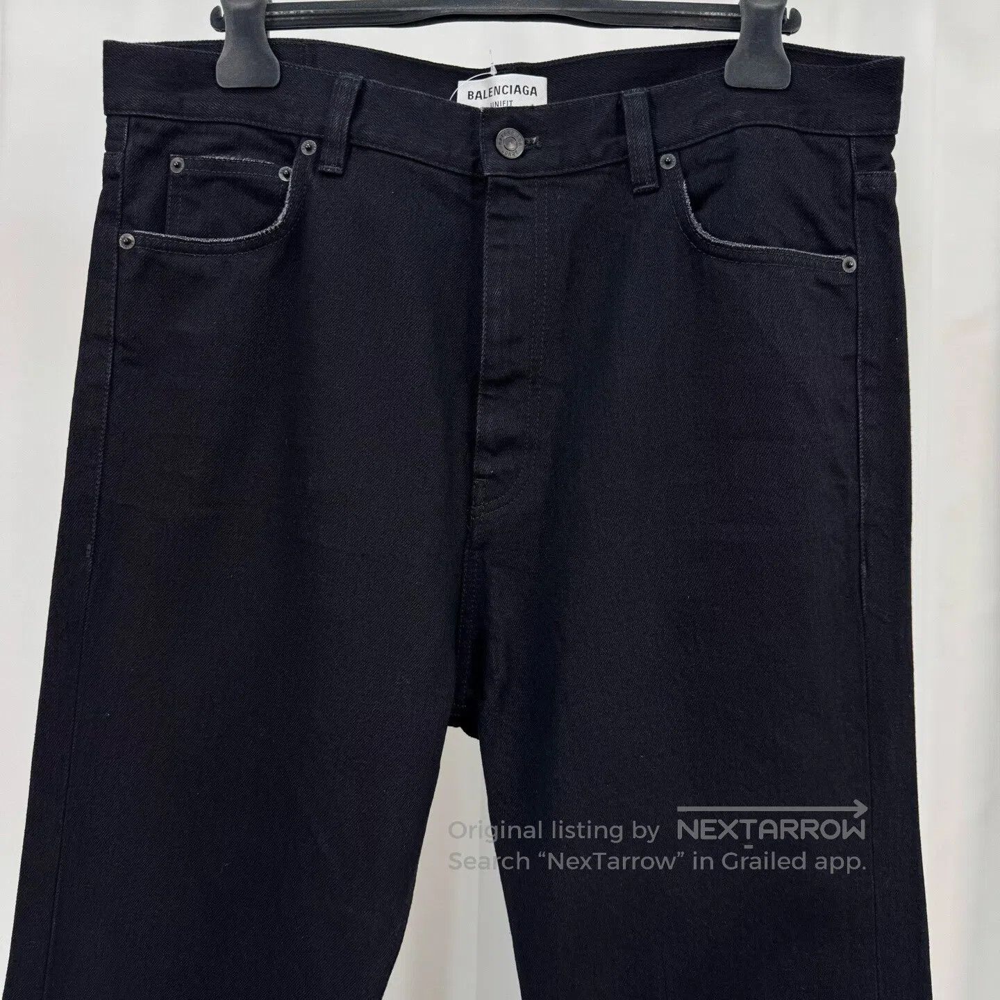 Balenciaga Balenciaga Lost Tape Distressed Flared Jeans| Size US 36 / EU 52 - 3 Thumbnail
