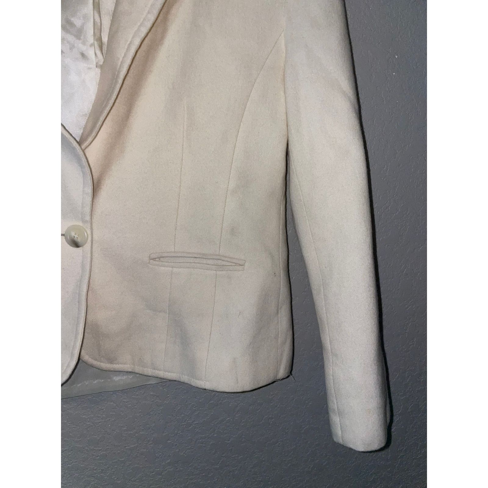 Pendleton Womens Vintage Pendleton White Blazer Jacket VTG Women Large Size L / US 10 / IT 46 - 5 Thumbnail