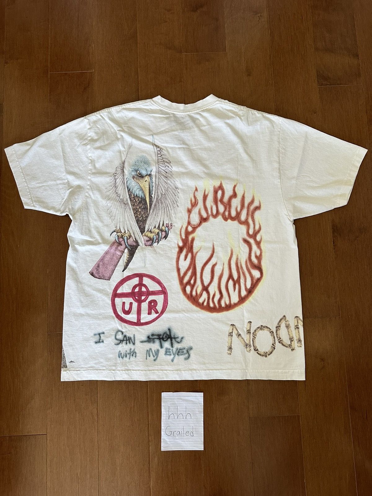 Travis Scott LONDON EXCLUSIVE UTOPIA TOUR TEE TRAVIS SCOTT Size US XL / EU 56 / 4 - 1 Thumbnail