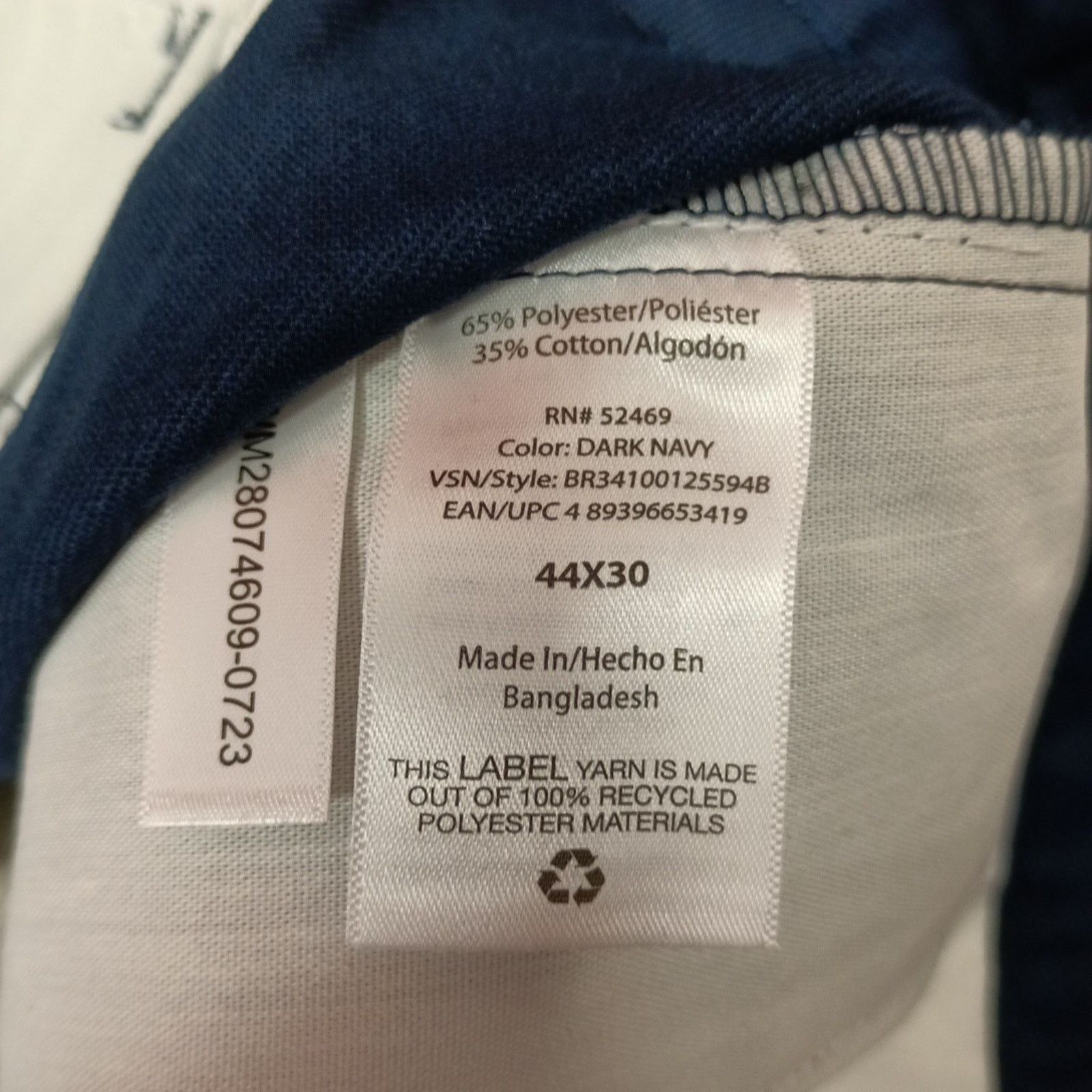 Other Brahma Mens Work Tough Pants Durable Size 44x30 Blue Relaxed Size US 44 / EU 60 - 6 Thumbnail