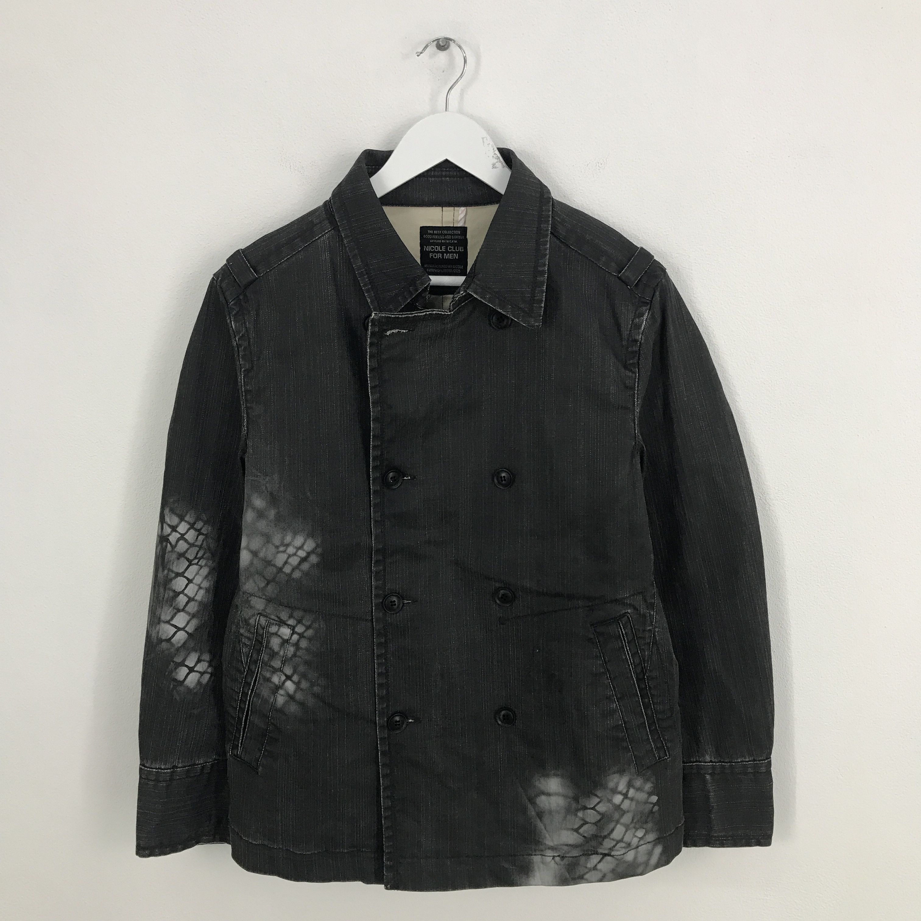 Japanese Brand × Nicole Club Vintage Nicole Club Denim Button Jacket Size US S / EU 44-46 / 1 - 1 Thumbnail