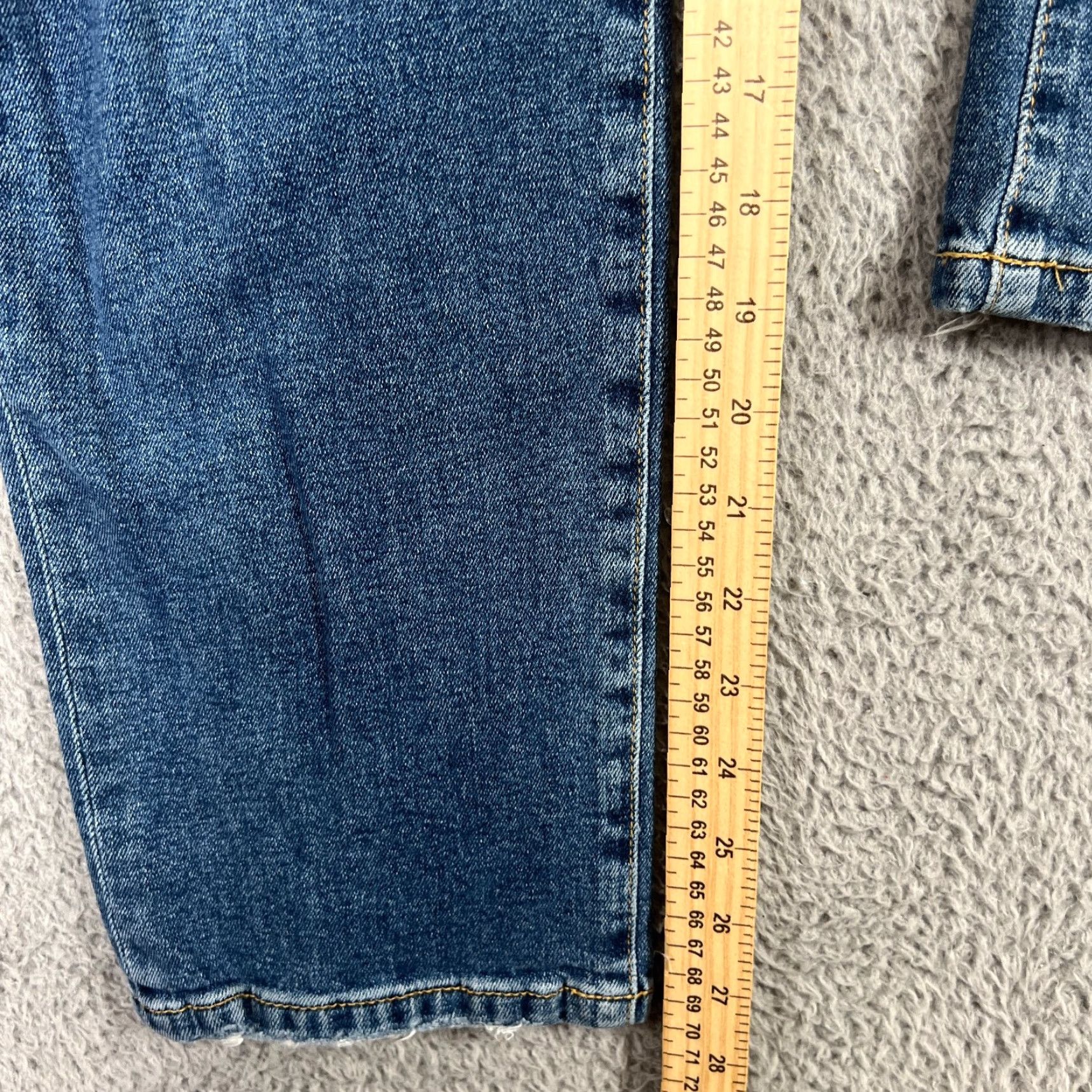 Vintage VINTAGE Joe’s Jeans Women’s Skinny Denim Pants Medium Wash Blue 31 Inches High Rise Stretch Retro Style Size 24" / US 00 / IT 34 - 2 Thumbnail
