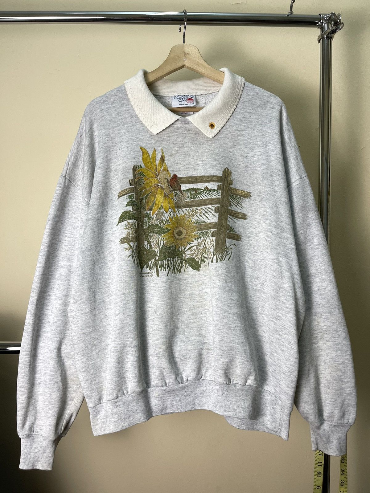Vintage Vintage 90s Granny Sweater Weather Made in USA Size US XL / EU 56 / 4 - 1 Thumbnail