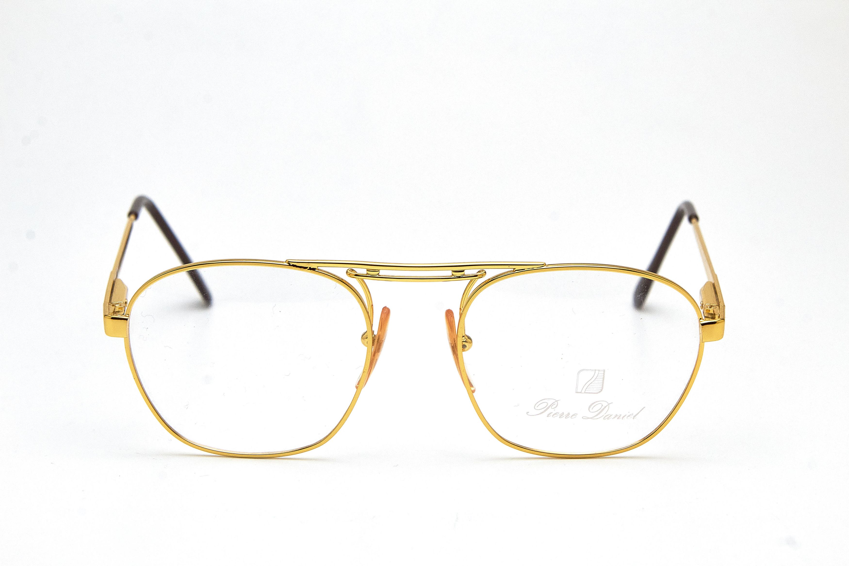 Vintage Old Money Pierre Daniel Pantos Gold Round-Quiet Lux Specs Size ONE SIZE - 2 Thumbnail