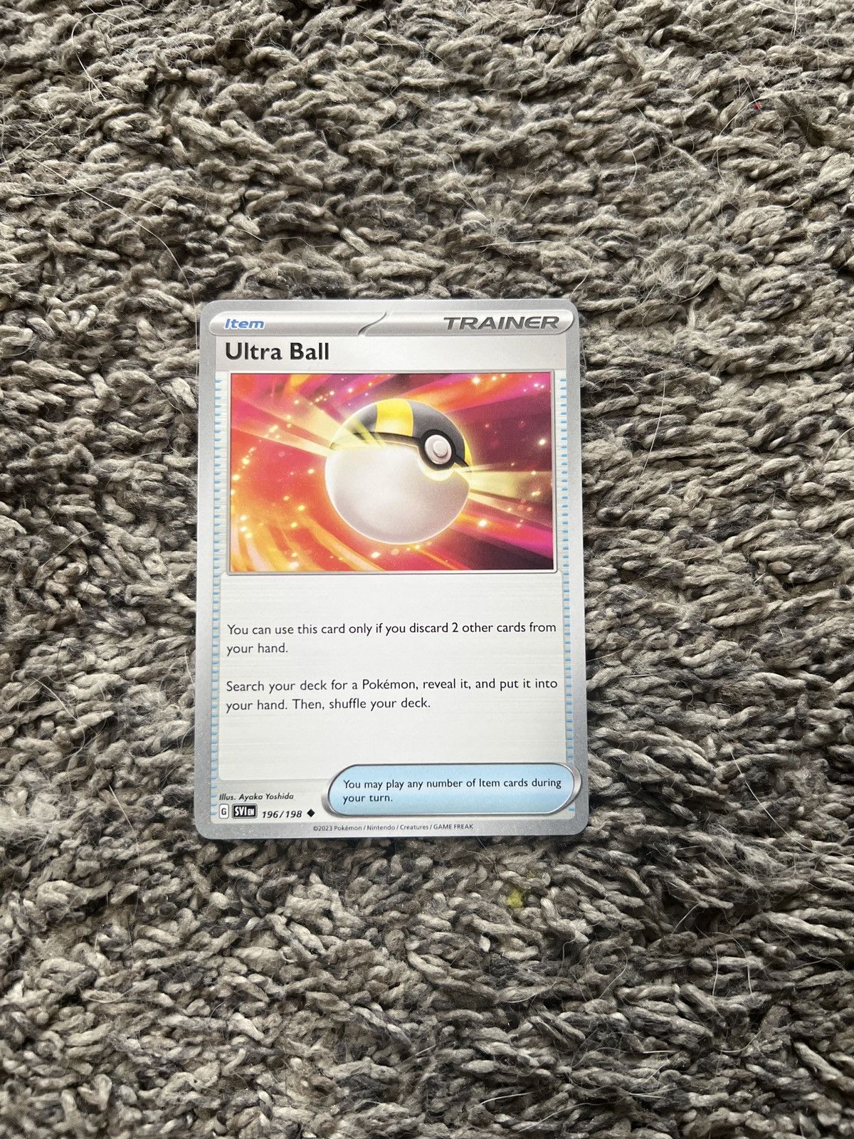 Pokemon 2023 Pokémon Ultra Ball Card Size ONE SIZE - 1 Thumbnail