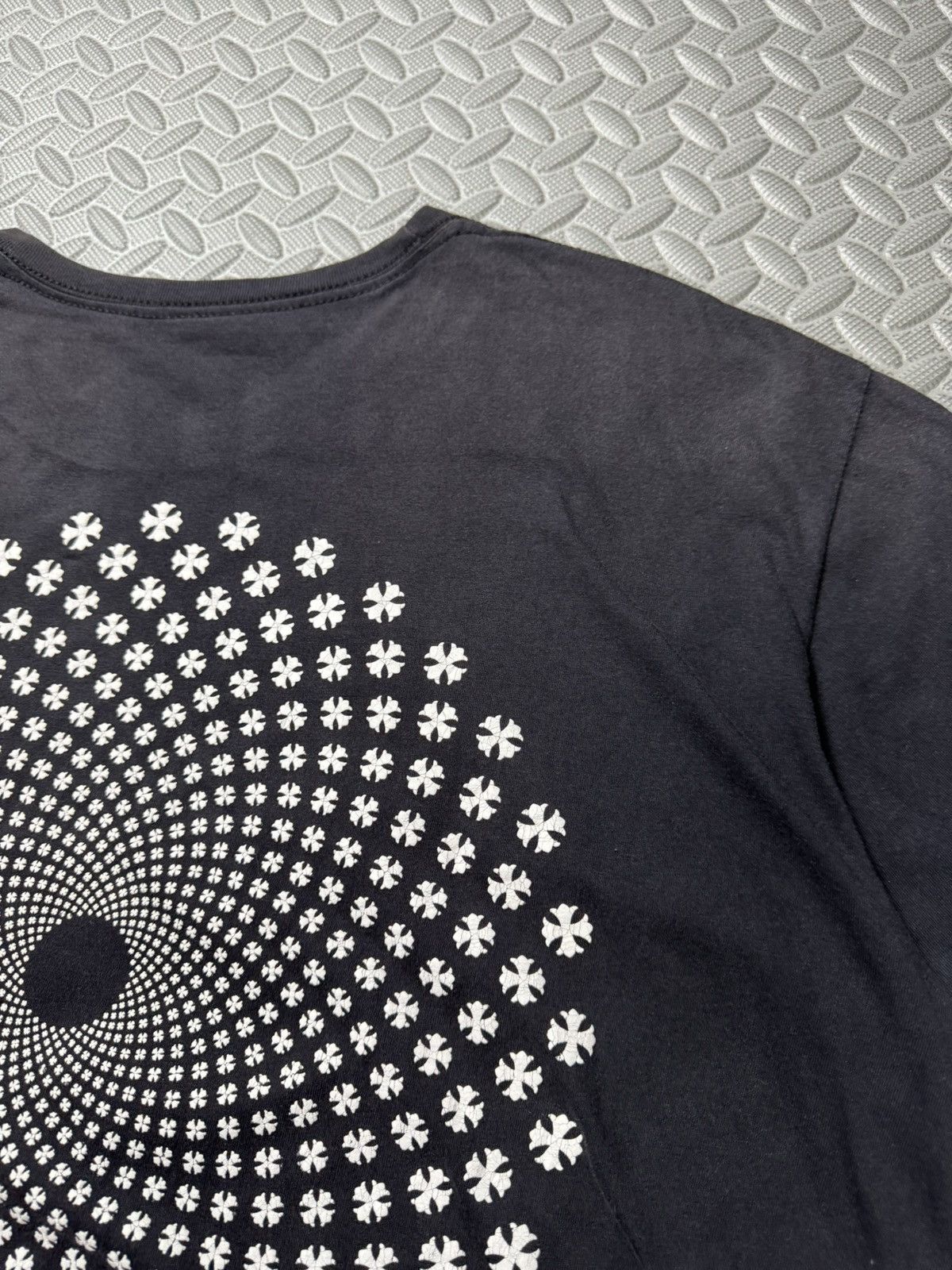 Chrome Hearts PERFECT FADE! PSYCHEDELIC SPIRAL CROSS Size US XL / EU 56 / 4 - 6 Thumbnail