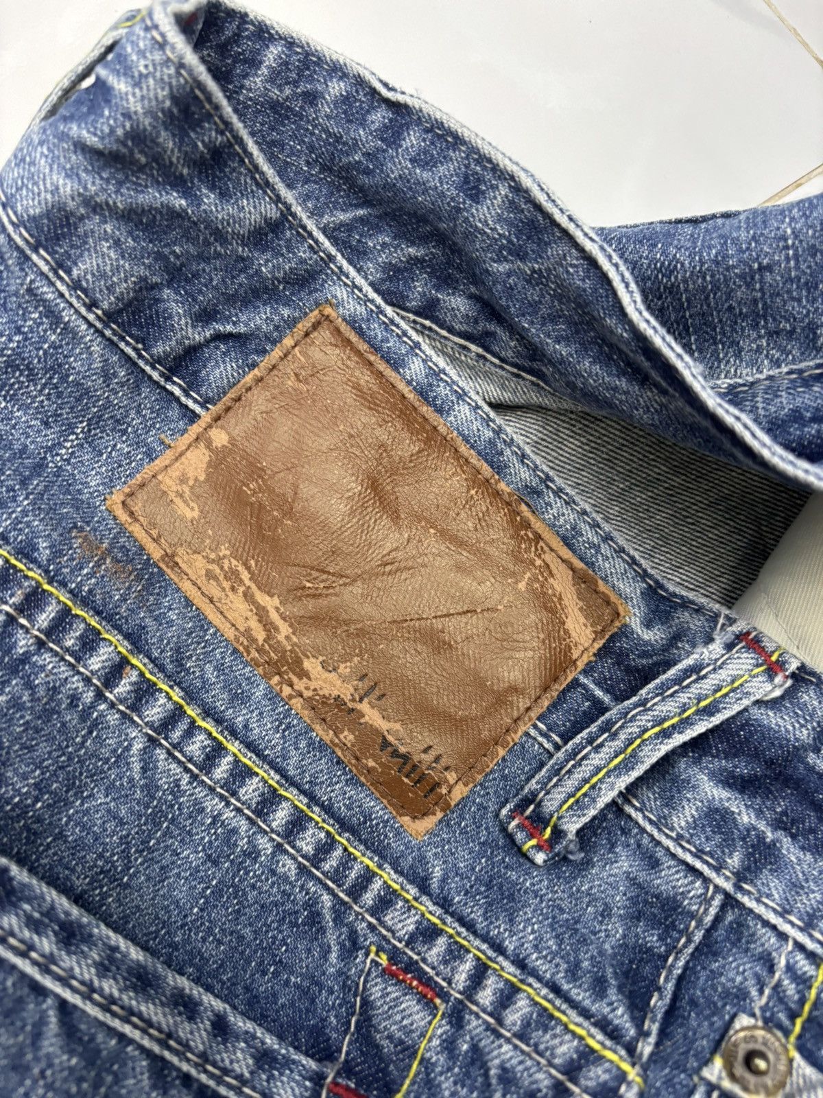 Tornado Mart FLARE JEANS MILI❤️MILI TORNADO MART STYLE 90s JAPANESE DENIM Size US 32 / EU 48 - 10 Thumbnail