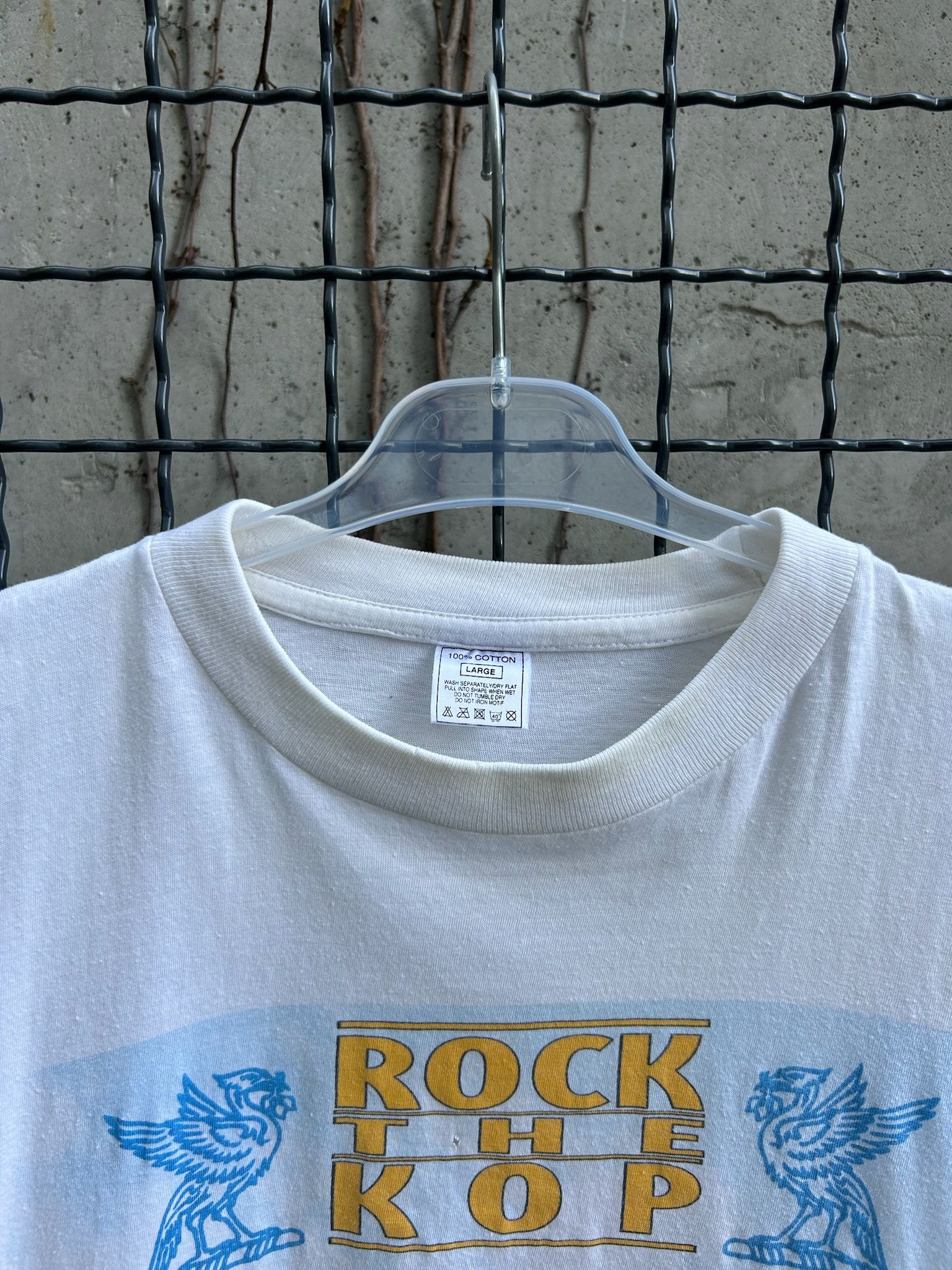 Band Tees Vintage 1997 Rock The Kop Manic Street Preachers Concert Tee Size US L / EU 52-54 / 3 - 3 Thumbnail
