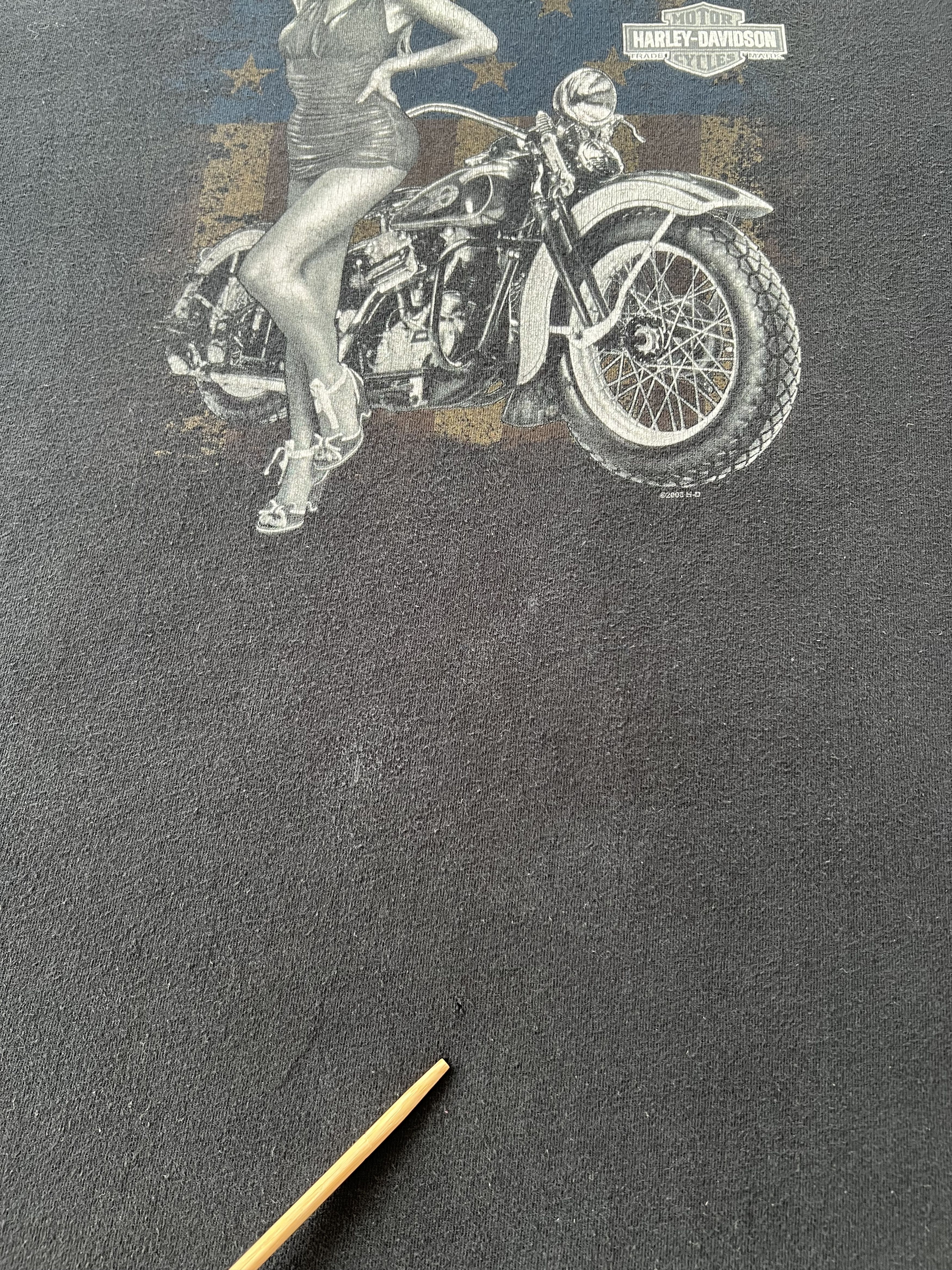 Harley Davidson Vintage 2008 Harley Davidson Sexy Girl Bahamas T-shirt Size US XL / EU 56 / 4 - 8 Thumbnail