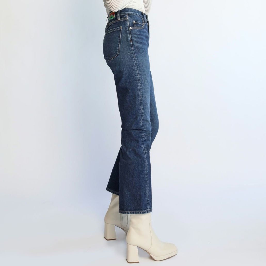 AG Adriano Goldschmied NWT Daily Blue Adriano Goldschmied Straight Jeans Sz. 26 Size 26" / US 2 / IT 38 - 3 Thumbnail