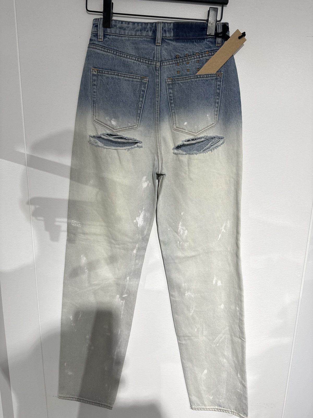 image of Ksubi Playback : Relaxed High Waist in Denim, Women's (Size 26)