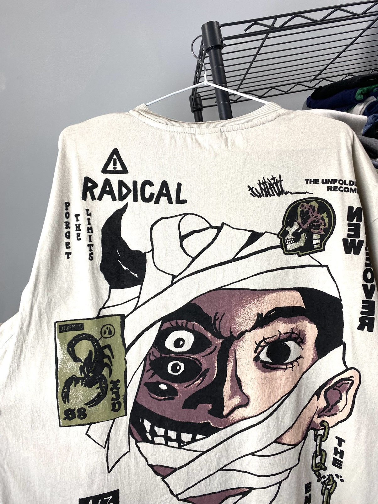 Band Tees × Japanese Brand Vintage Apocalypse Abstract Print Art TShirt Psychedelic LSD Size US L / EU 52-54 / 3 - 6 Thumbnail