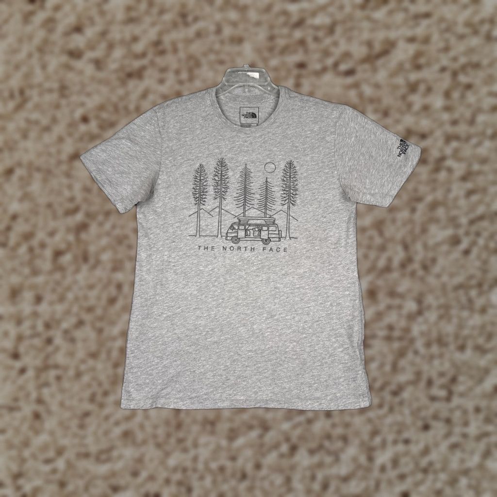 The North Face The North Face Shirt Mens Medium Gray Camper Van Graphic Tee Tagless Camping Size US M / EU 48-50 / 2 - 1 Thumbnail