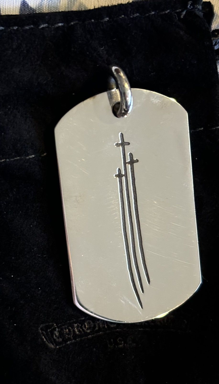 Chrome Hearts Chrome Hearts “RS3” Dog tag | Grailed