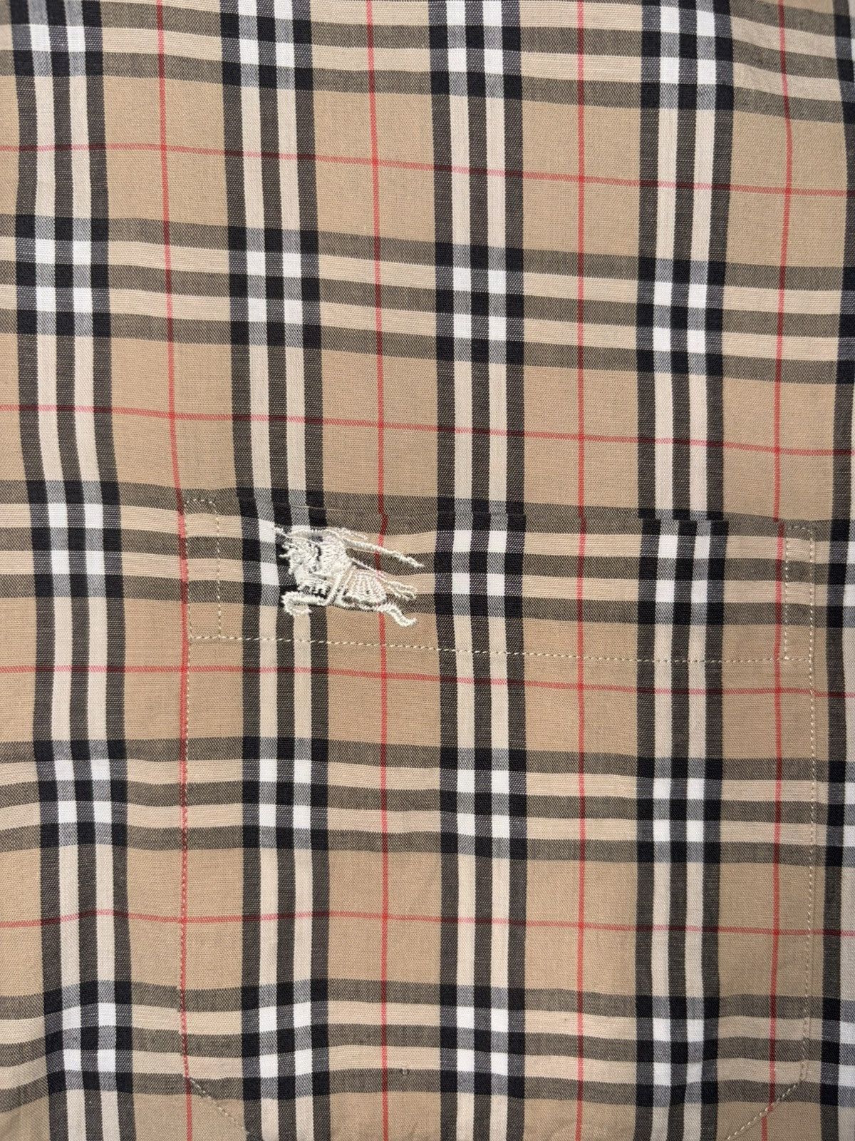 Burberry Vintage Burberrys Nova Check Shirt Size L 41 Archive 90s Size US XS / EU 42 / 0 - 6 Thumbnail