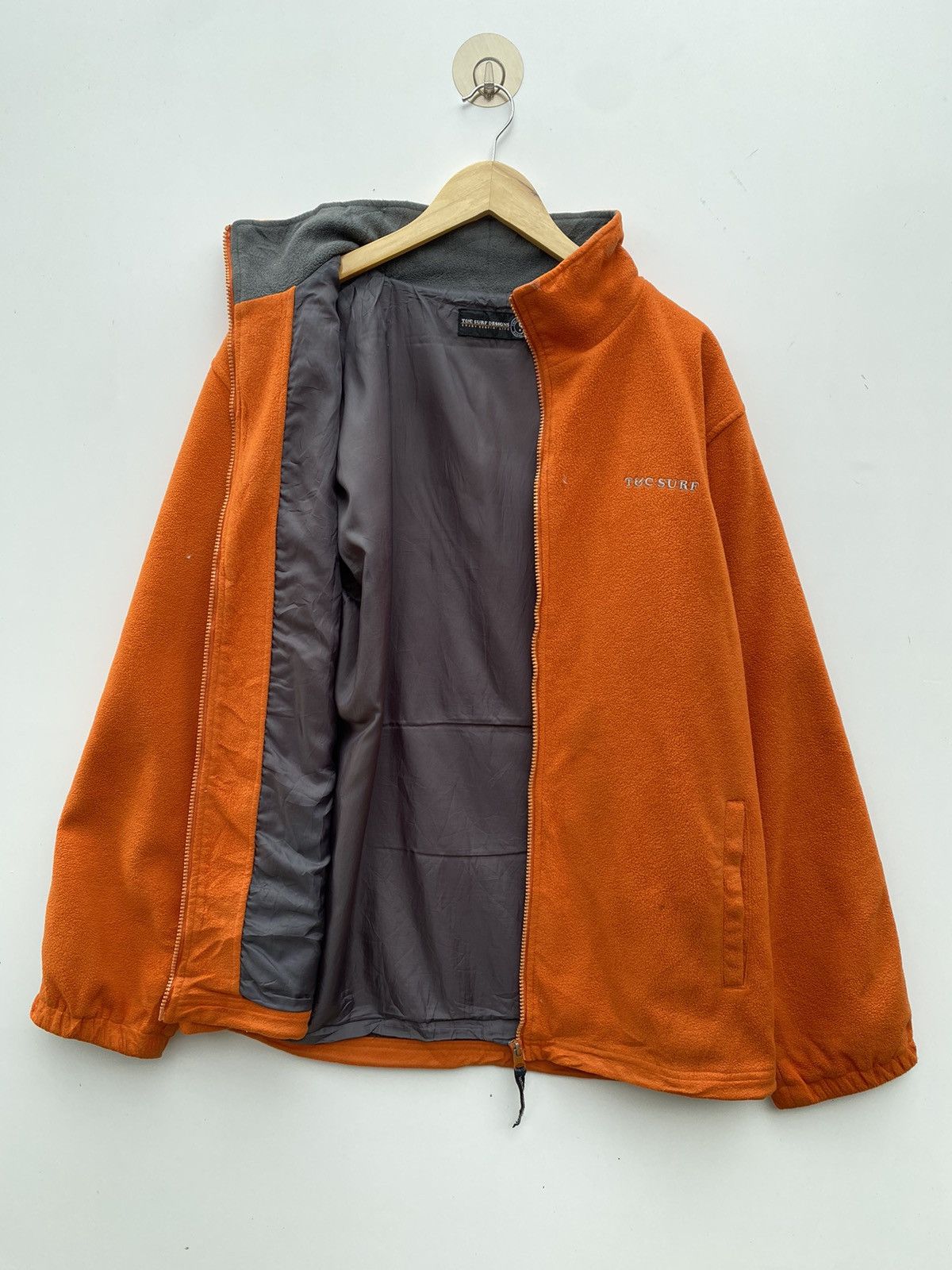 Vintage Vtg T&C Surf Outdoor Fleece Jacket Size US XL / EU 56 / 4 - 1 Thumbnail