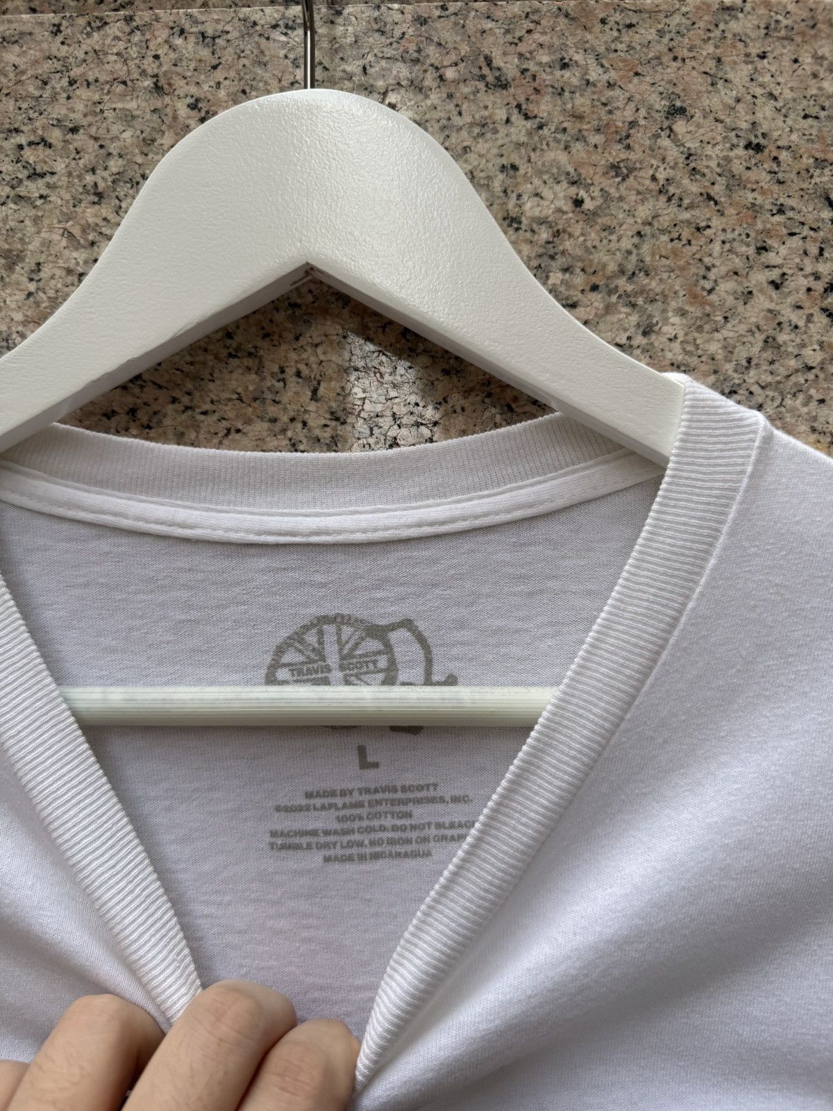 Travis Scott Travis Scott t-shirt live London L Size US L / EU 52-54 / 3 - 3 Thumbnail