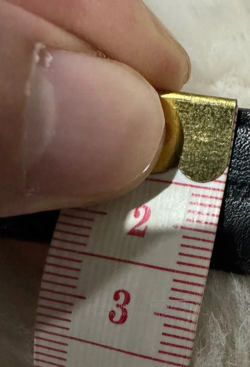Saint Laurent Paris Saint Laurent Paris size 75 Black and silver belt| Size ONE SIZE - 7 Thumbnail