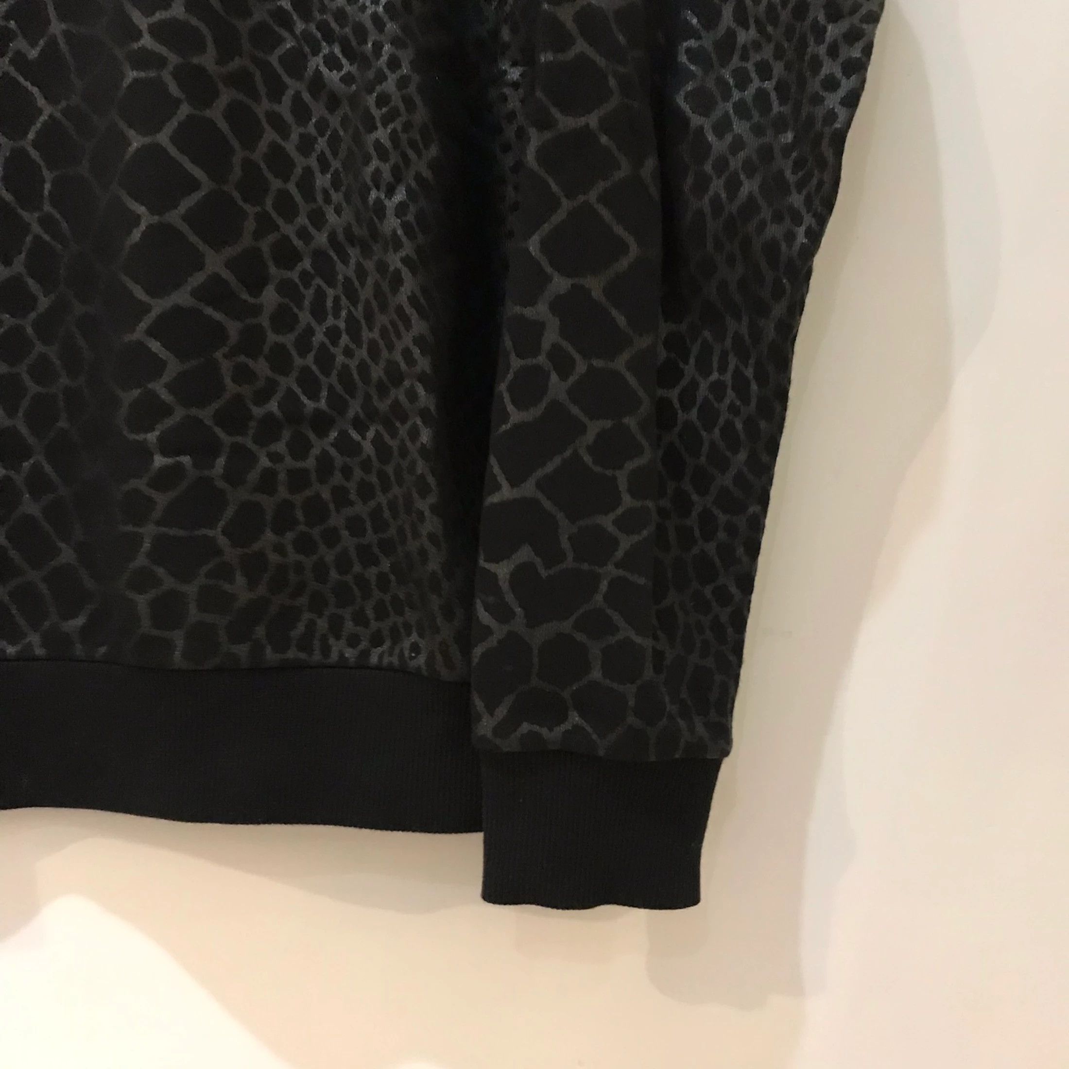 Saint Laurent Paris FW15 Reflective Animal Print Crewneck Sweater Size US M / EU 48-50 / 2 - 6 Thumbnail