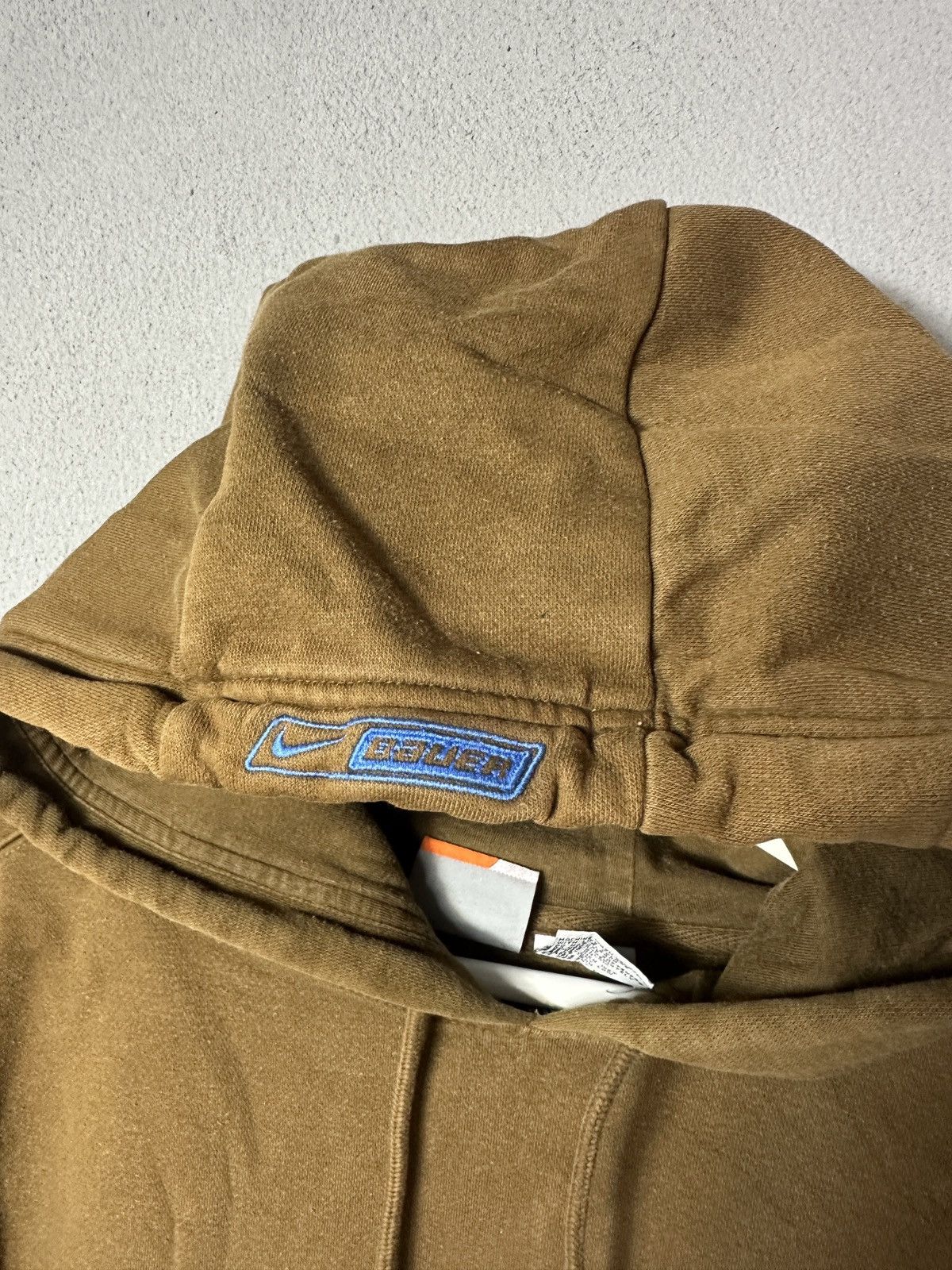 Nike Rare Nike Bauer Vintage Brown Boxy Hoodie Size US M / EU 48-50 / 2 - 3 Thumbnail