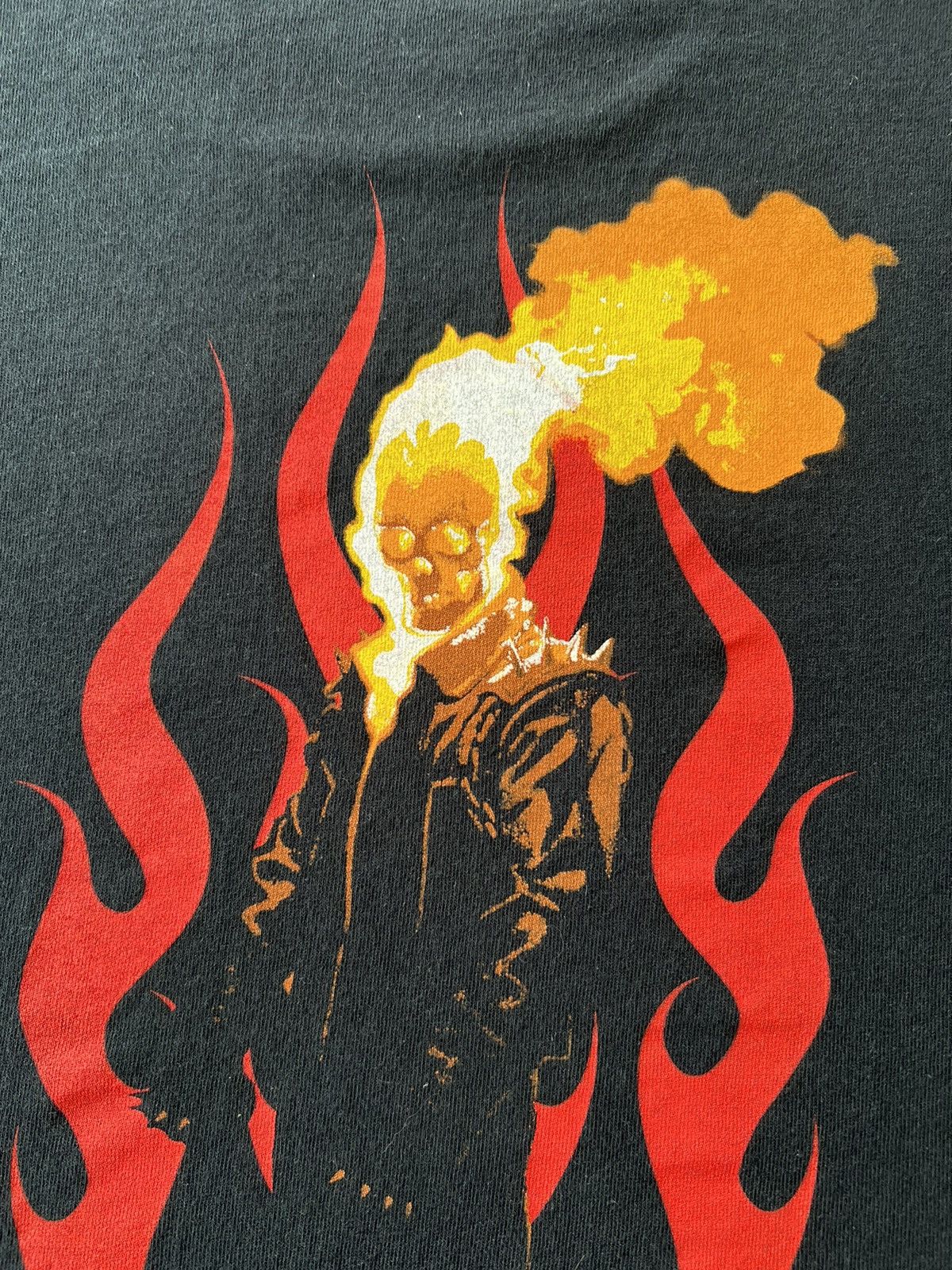 Marvel Comics Vintage 2005 Marvel Trading Card Game Ghost Rider Comics Tee Size US L / EU 52-54 / 3 - 14 Thumbnail