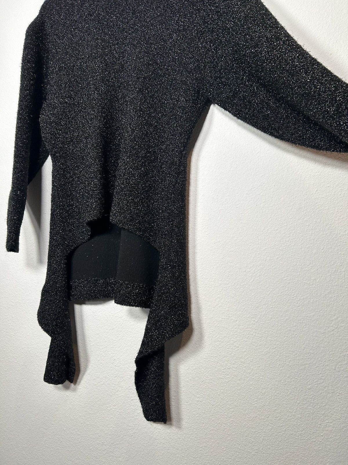 Balenciaga FW16 Lurex Glitter Cut off Knit Size US S / EU 44-46 / 1 - 3 Thumbnail