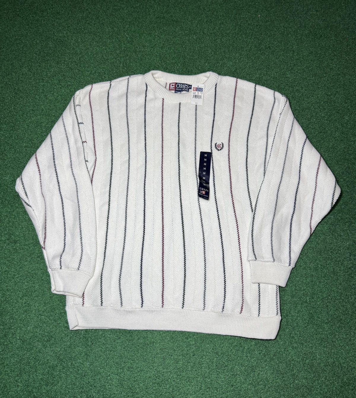Chaps Ralph Lauren Vintage 90s Chaps Ralph Lauren NWT Deadstock Knit Sweater Size US M / EU 48-50 / 2 - 1 Thumbnail