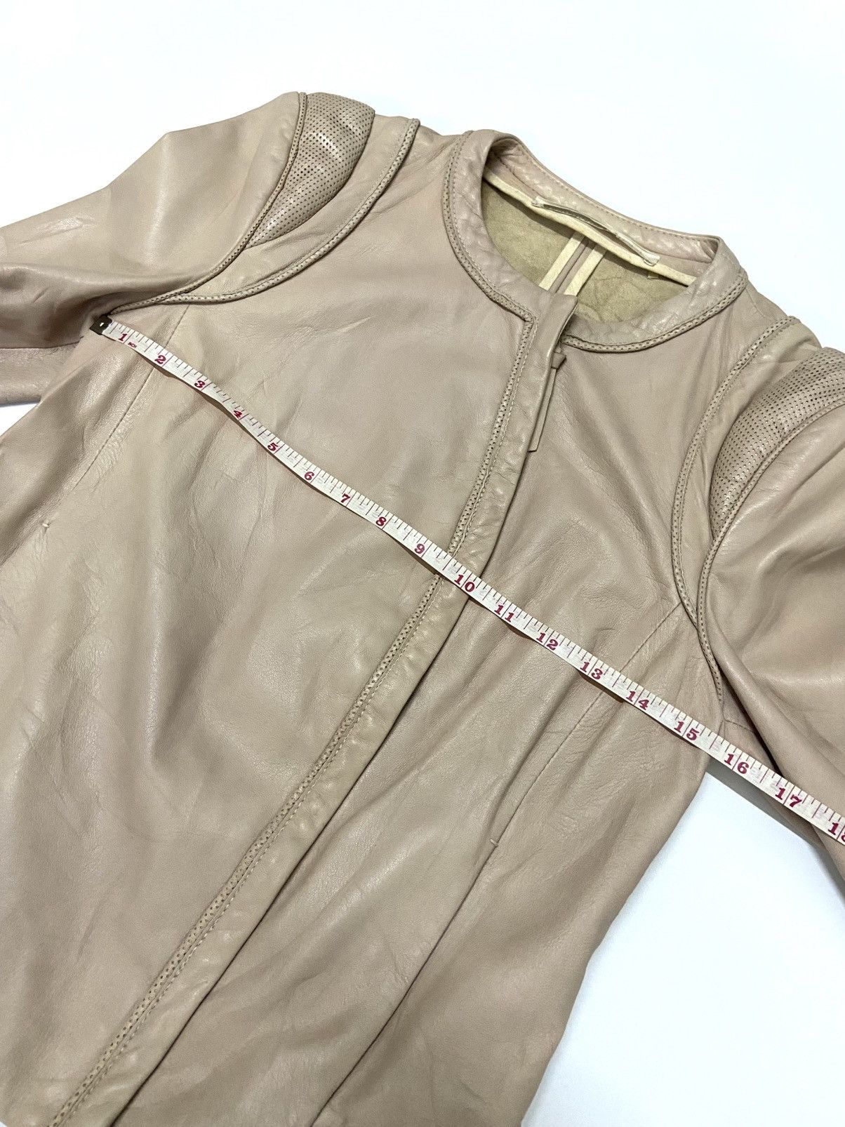 Genuine Leather LEATHER JACKET Size XS / US 0-2 / IT 36-38 - 3 Thumbnail