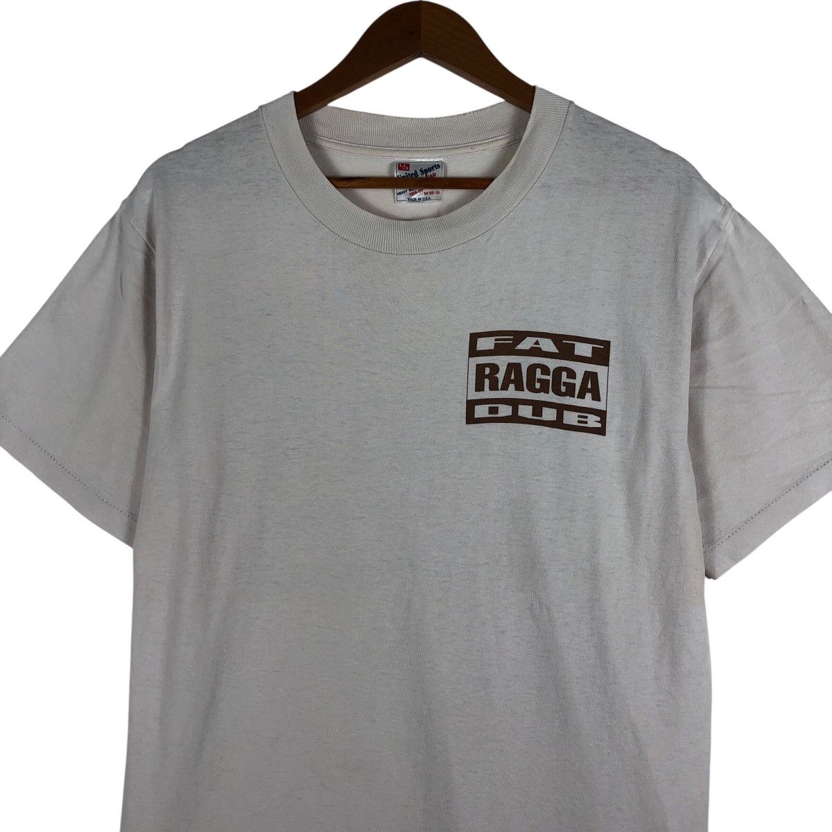 Band Tees × Vintage FAT RAGGA DUB Vintage T-Shirt Size US M / EU 48-50 / 2 - 3 Thumbnail