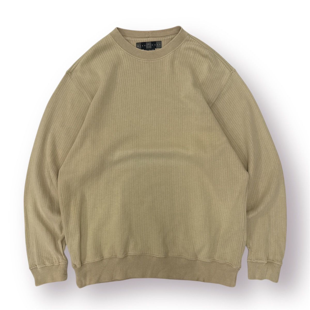 Nike 🔥Vintage 2000 Nike Golf Streetwear Sweatshirt in Beige - XL Size US L / EU 52-54 / 3 - 1 Thumbnail