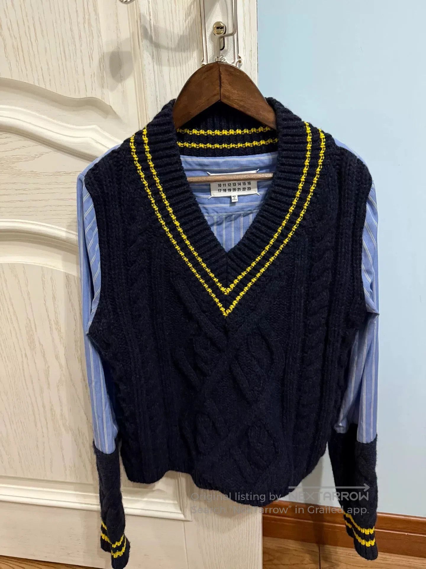 Maison Margiela Maison Margiela Patchwork Sweater and Shirt. Size US M / EU 48-50 / 2 - 2 Thumbnail