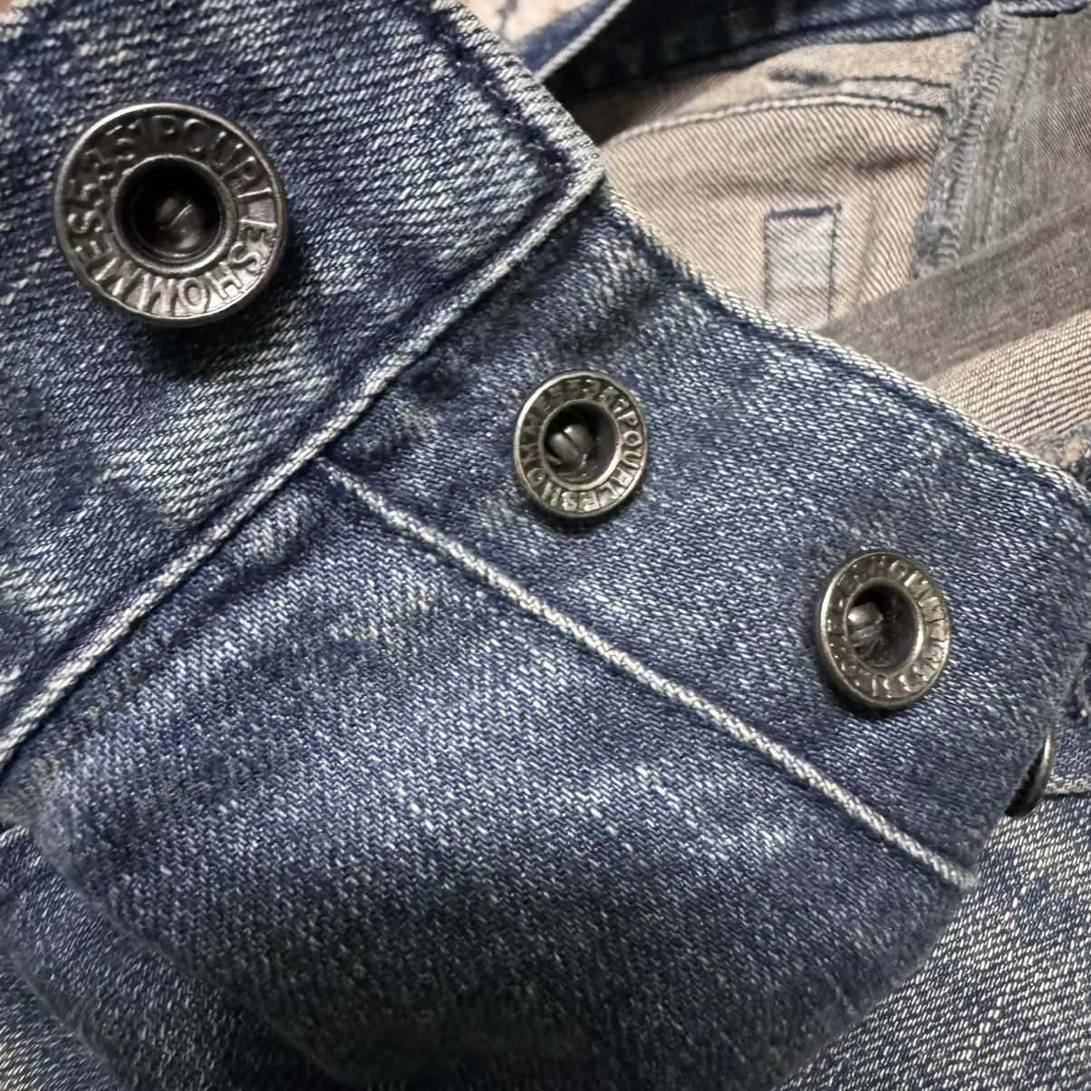 5351 POUR LES HOMMES 5351 Pour Les Hommes Denim Flare Jeans Hedi Slimane Size US 32 / EU 48 - 17 Thumbnail