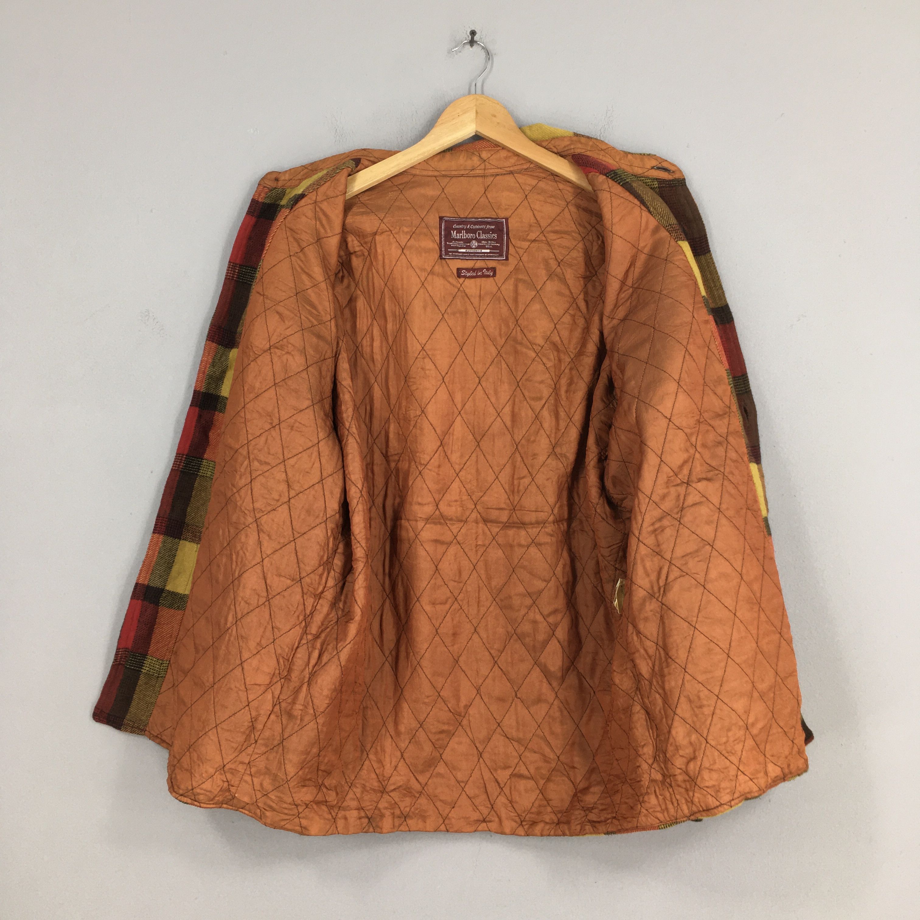 Marlboro Vintage 90s Marlboro Classic Tartan Checkered Jacket M Size US M / EU 48-50 / 2 - 6 Thumbnail