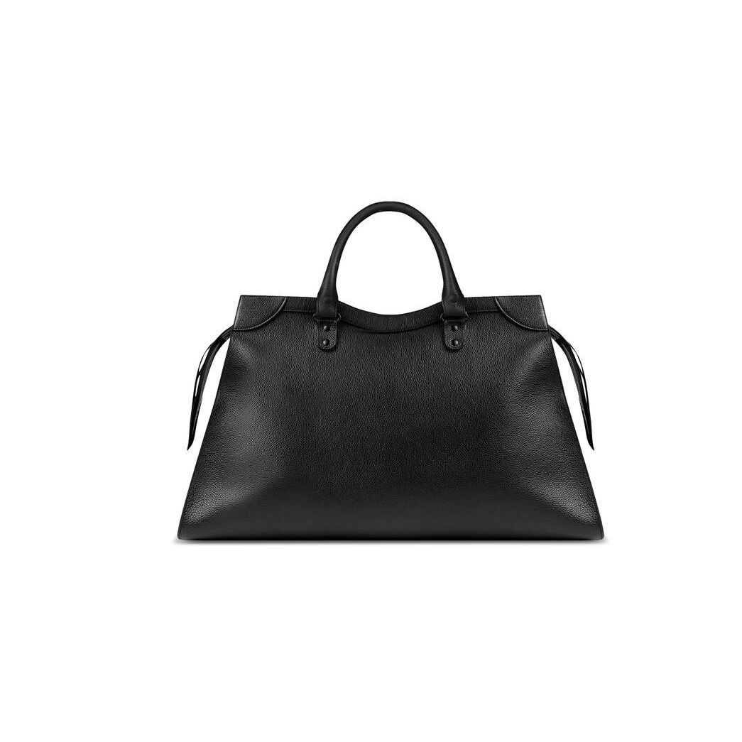 Balenciaga o1mt1gz1024 Size: OS / Neo Classic Large Bag in Black Size ONE SIZE - 4 Thumbnail