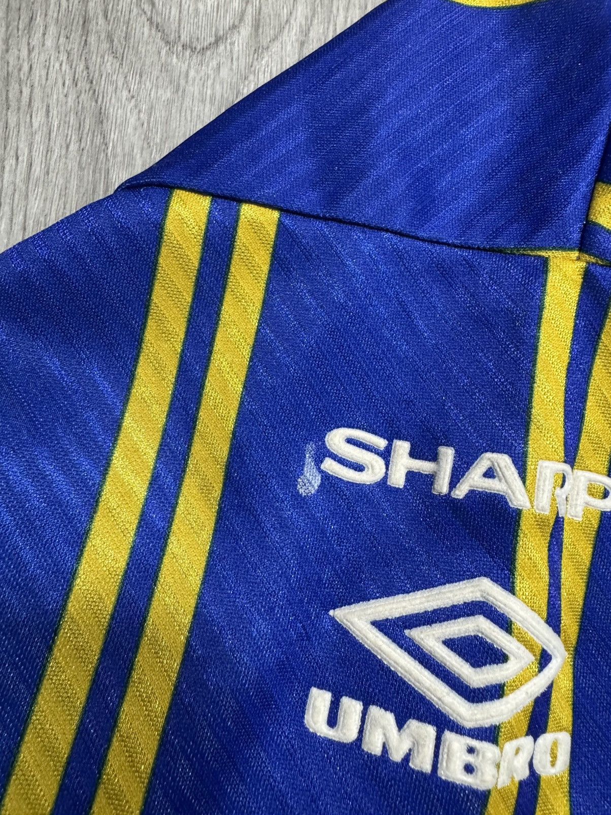 Umbro × Vintage Manchester United 1994 Training Soccer Jersey Umbro Shirt Size US L / EU 52-54 / 3 - 11 Thumbnail