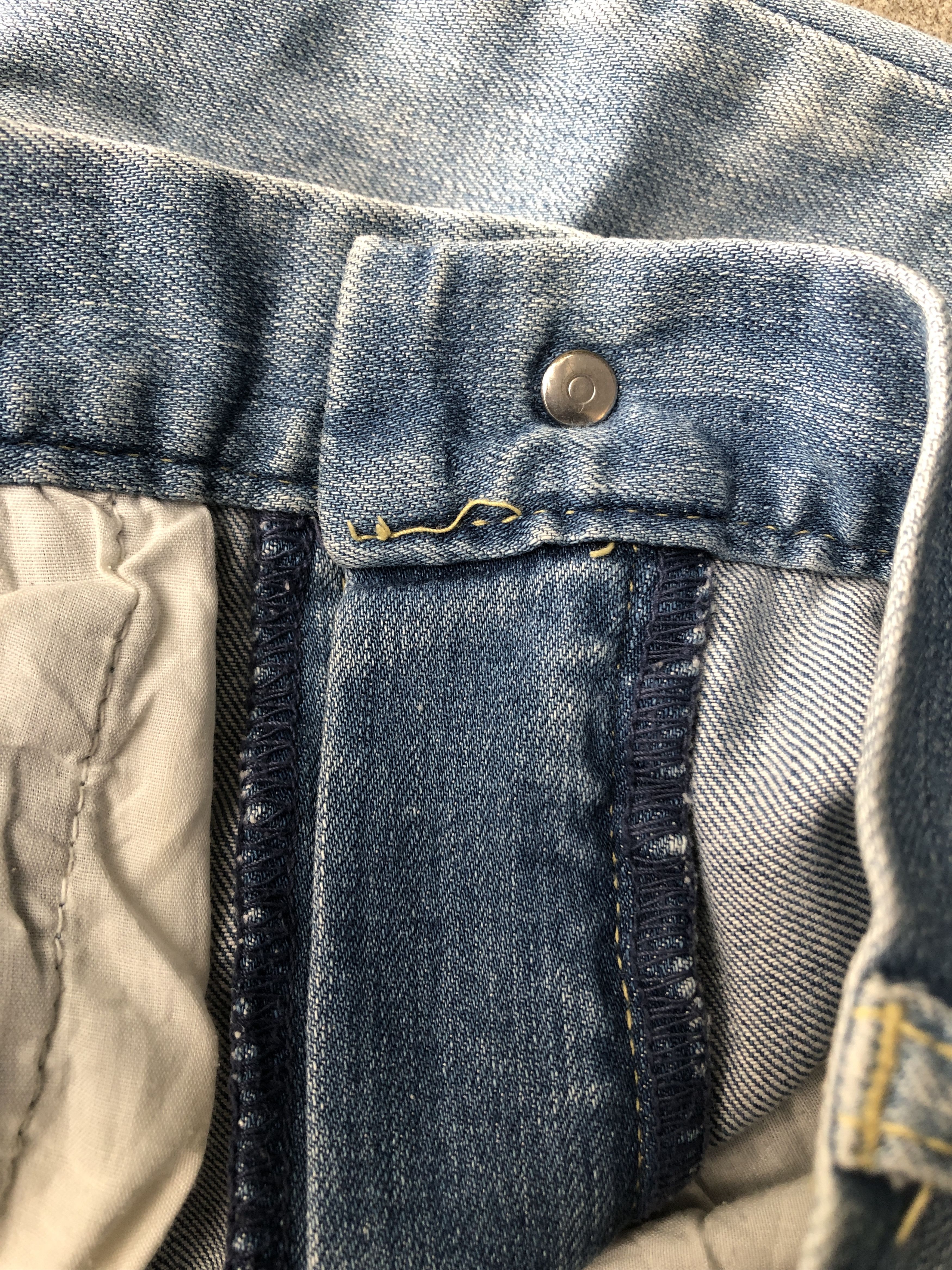 Ne-Net Archive Ne-net by Issey Miyake Character Embroidery Denim Size 30" / US 8 / IT 44 - 12 Thumbnail