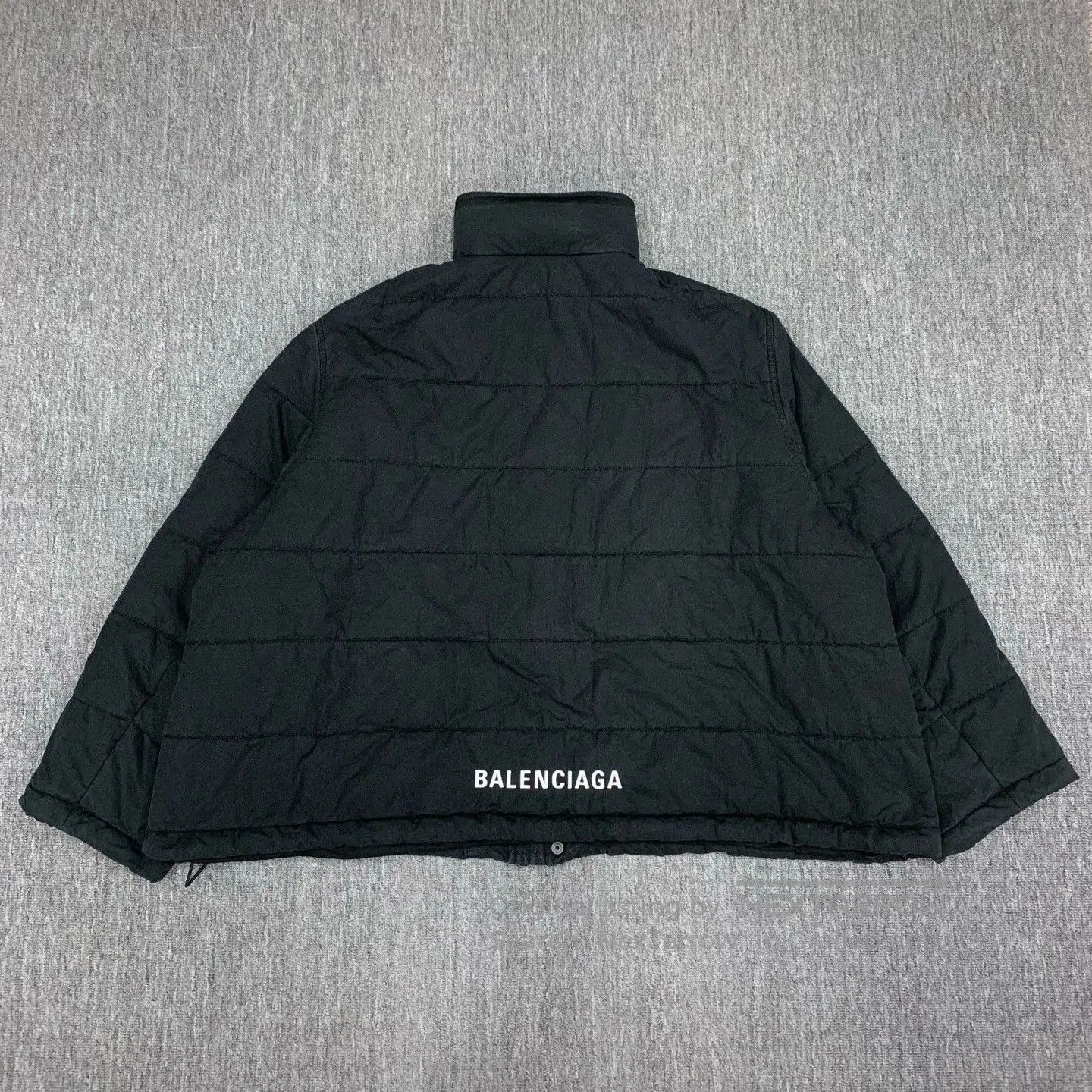 Balenciaga Balenciaga Black Back Logo Puffer Coat. Size US S / EU 44-46 / 1 - 2 Thumbnail