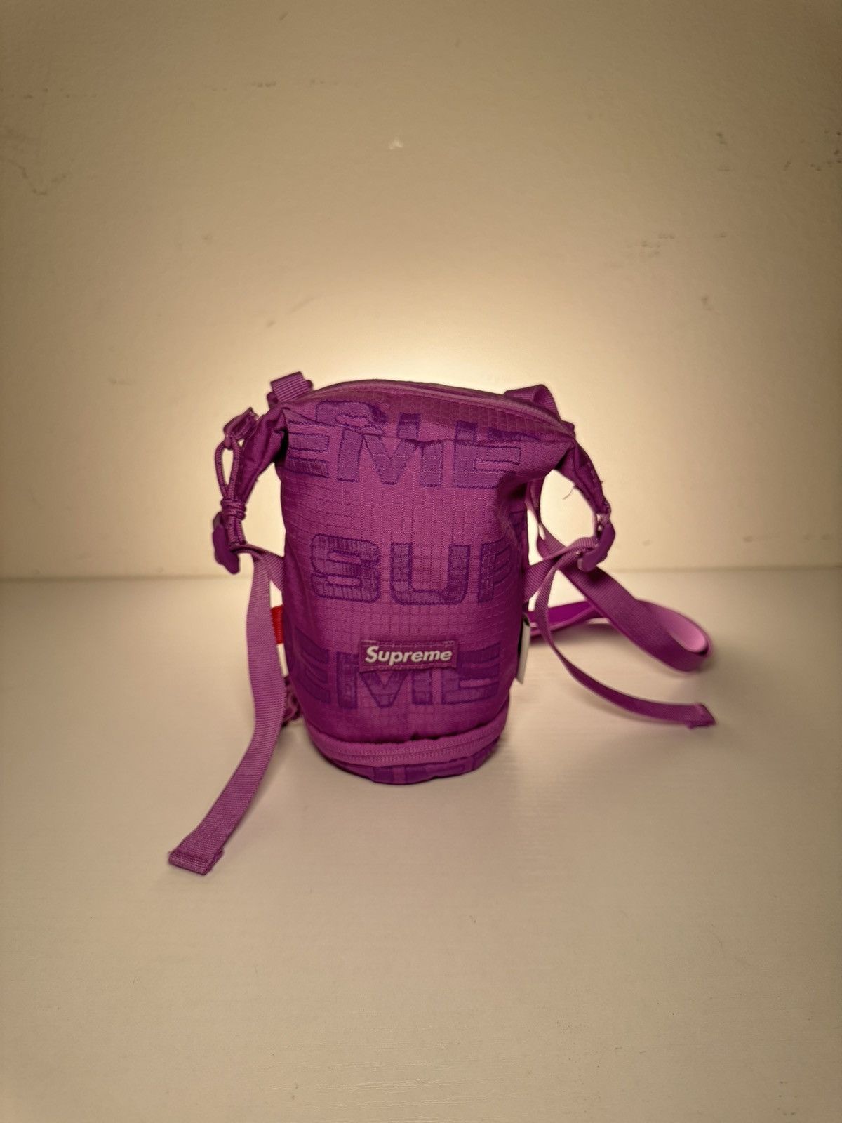 image of Supreme Neck Pouch in Purple, Men's