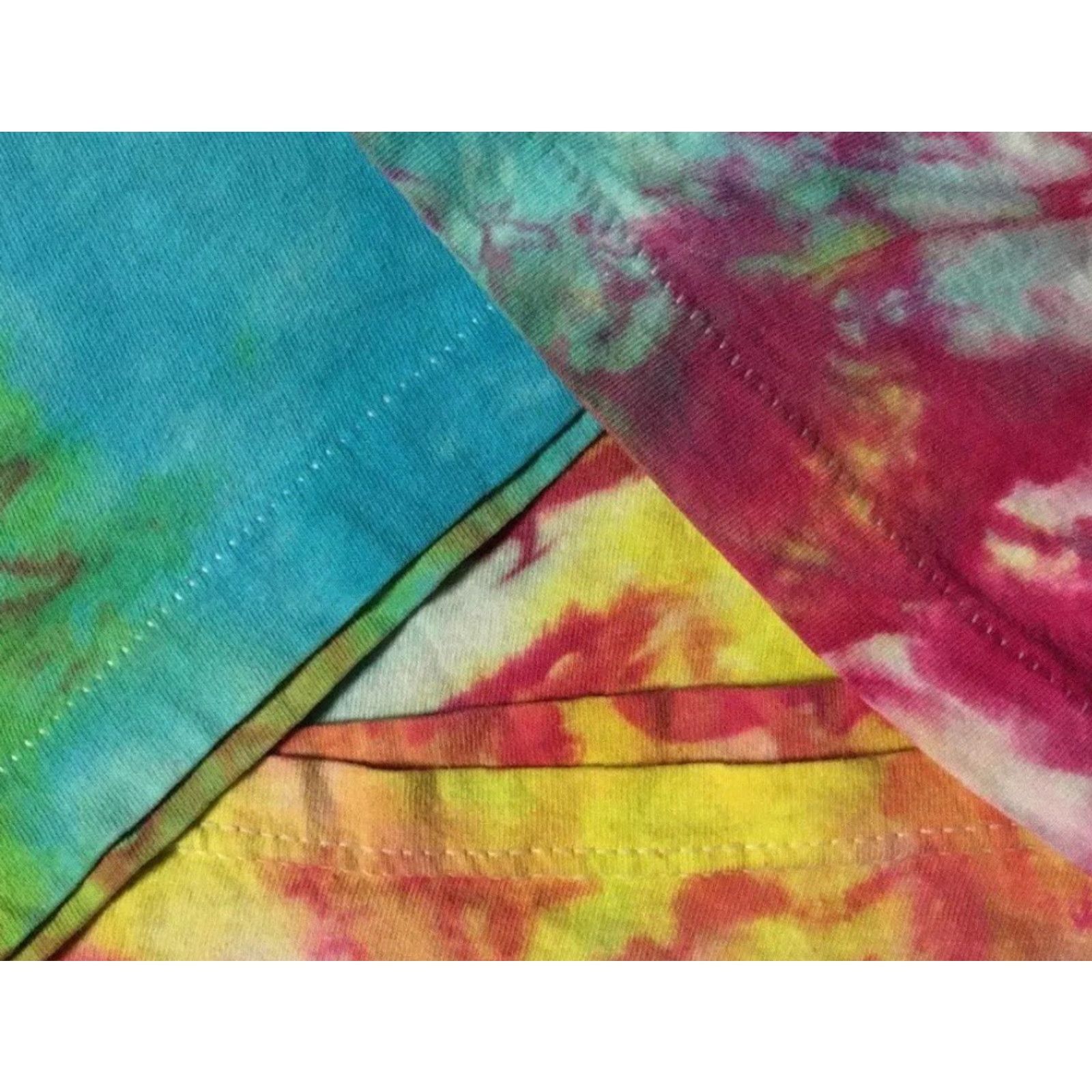 Hanes VINTAGE Hanes Faded Tie Dye Shirt XL USA Hippie Grunge 90s All Over Print T-Shirt Men Hipster Graphic Tee Size US XL / EU 56 / 4 - 3 Thumbnail