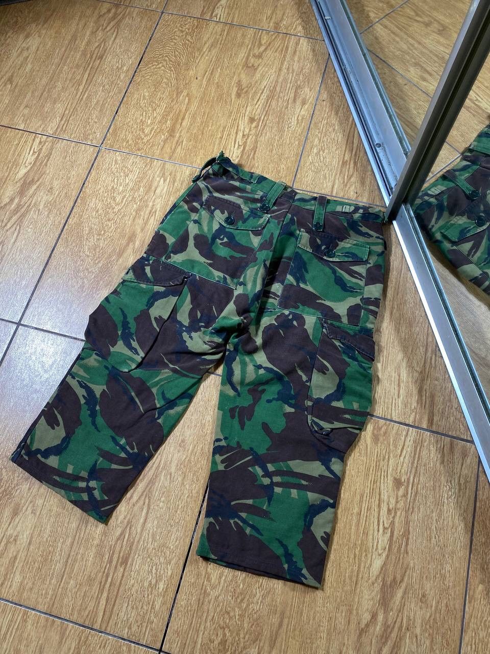 Vintage Vintage Custom Baggy Fit Camo Cargo Shorts Size US 32 / EU 48 - 6 Thumbnail