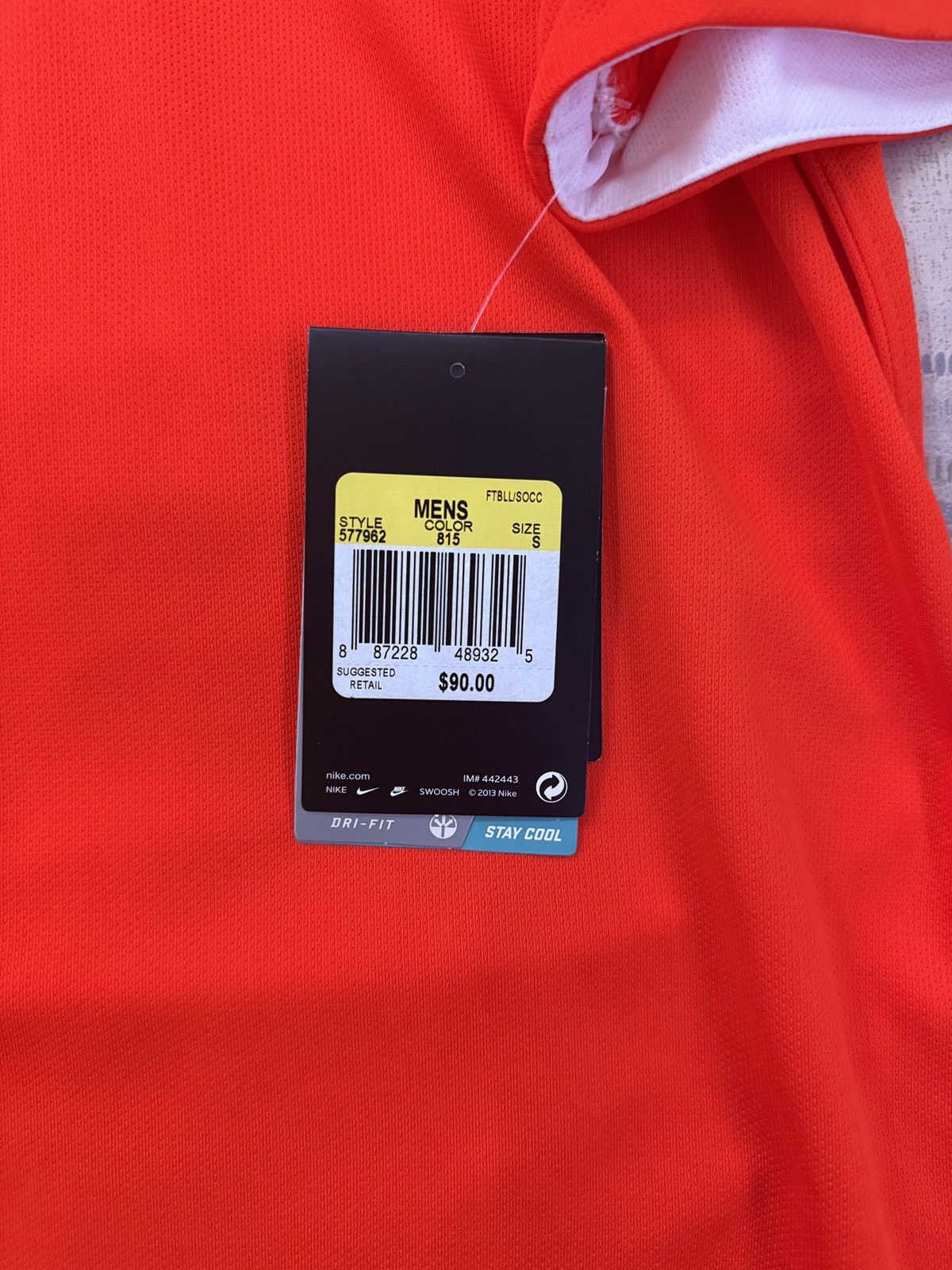 Nike Nike Netherlands Holland 2014 World Cup Jersey Van Persie #9 Size US S / EU 44-46 / 1 - 7 Thumbnail