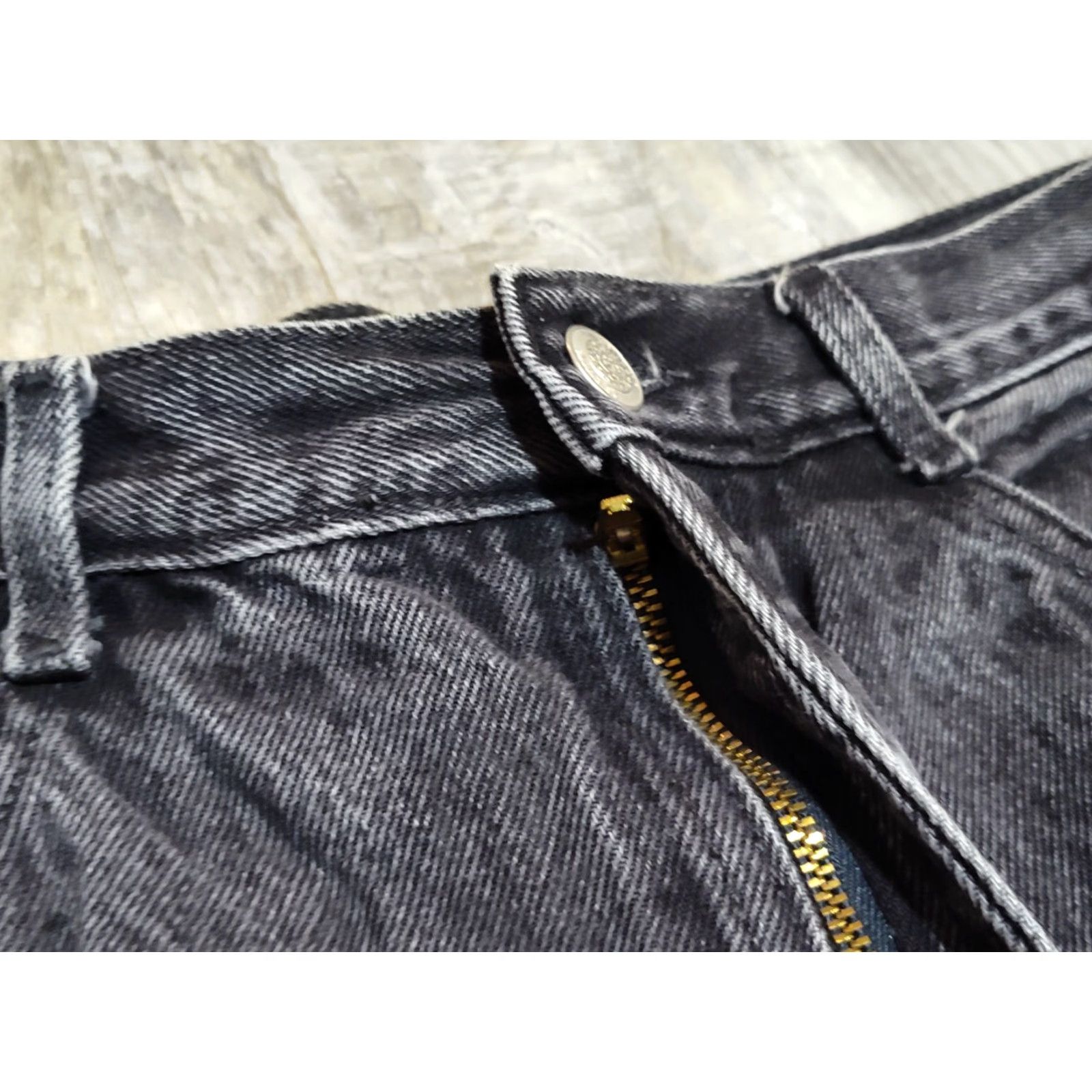 Vintage Vtg Gitano 90’s Mom Jeans Black 16 Regular Tapered High Waisted Relaxed Fit Denim Jeans Size 38" / US 16 / IT 52 - 7 Thumbnail