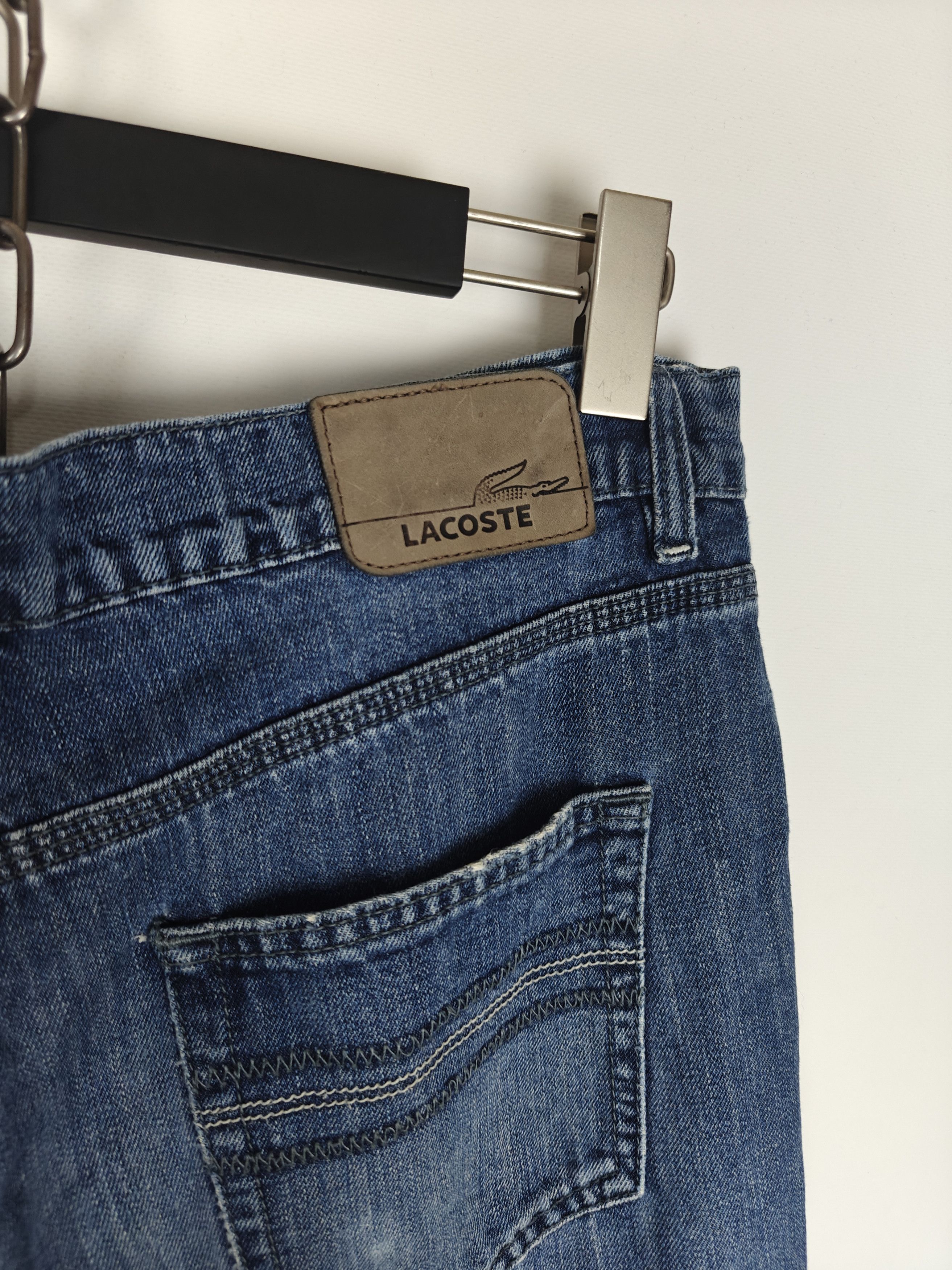 Lacoste Lacoste Denim Jeans Pants size F42 (33X32) Size US 33 - 7 Thumbnail