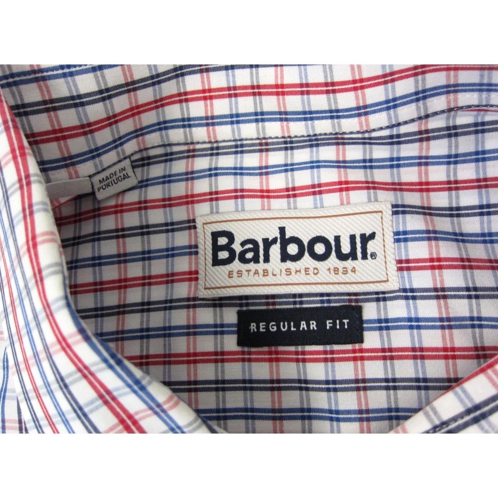 Barbour Barbour Shirt XL Blue Cotton Mens Plaid Casual Button-Up 90s Colorful Size US XL / EU 56 / 4 - 4 Thumbnail