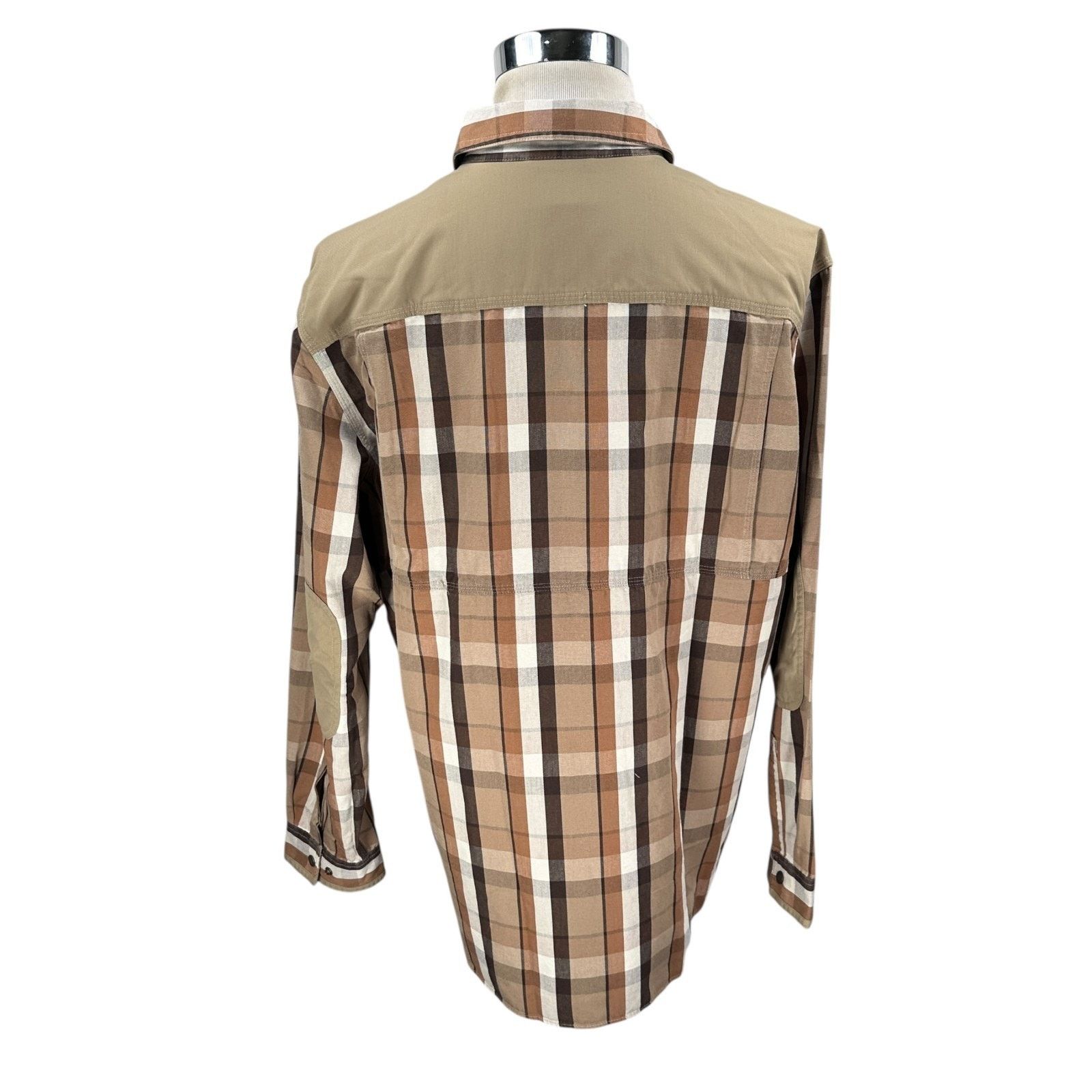 L.L. Bean LL Bean Katahdin Iron Works Shirt Men’s Large Brown Cotton Size US L / EU 52-54 / 3 - 6 Thumbnail