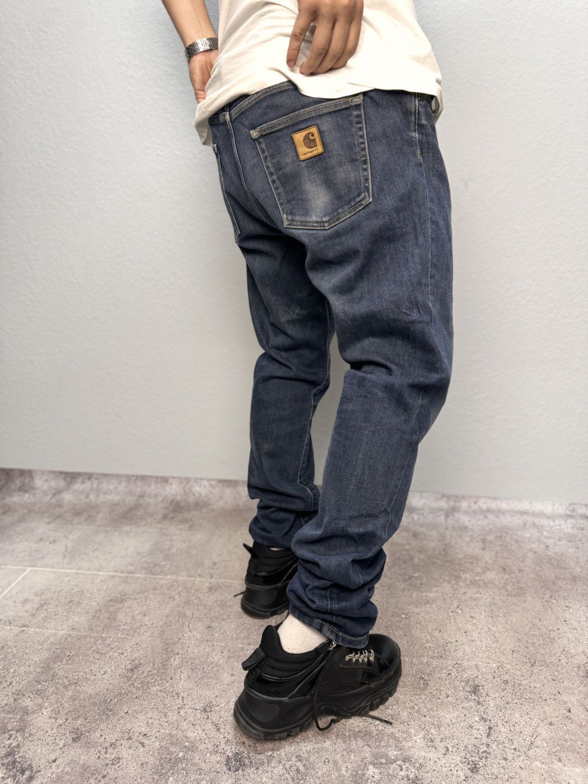 Carhartt × Vintage Vintage Pants Carhartt sk8 y2k faded street wear crazy style Size US 34 / EU 50 - 1 Thumbnail