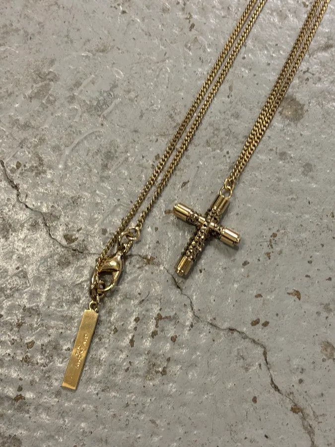 Givenchy Givenchy Gold Metal Cross Necklace Size ONE SIZE - 7 Thumbnail