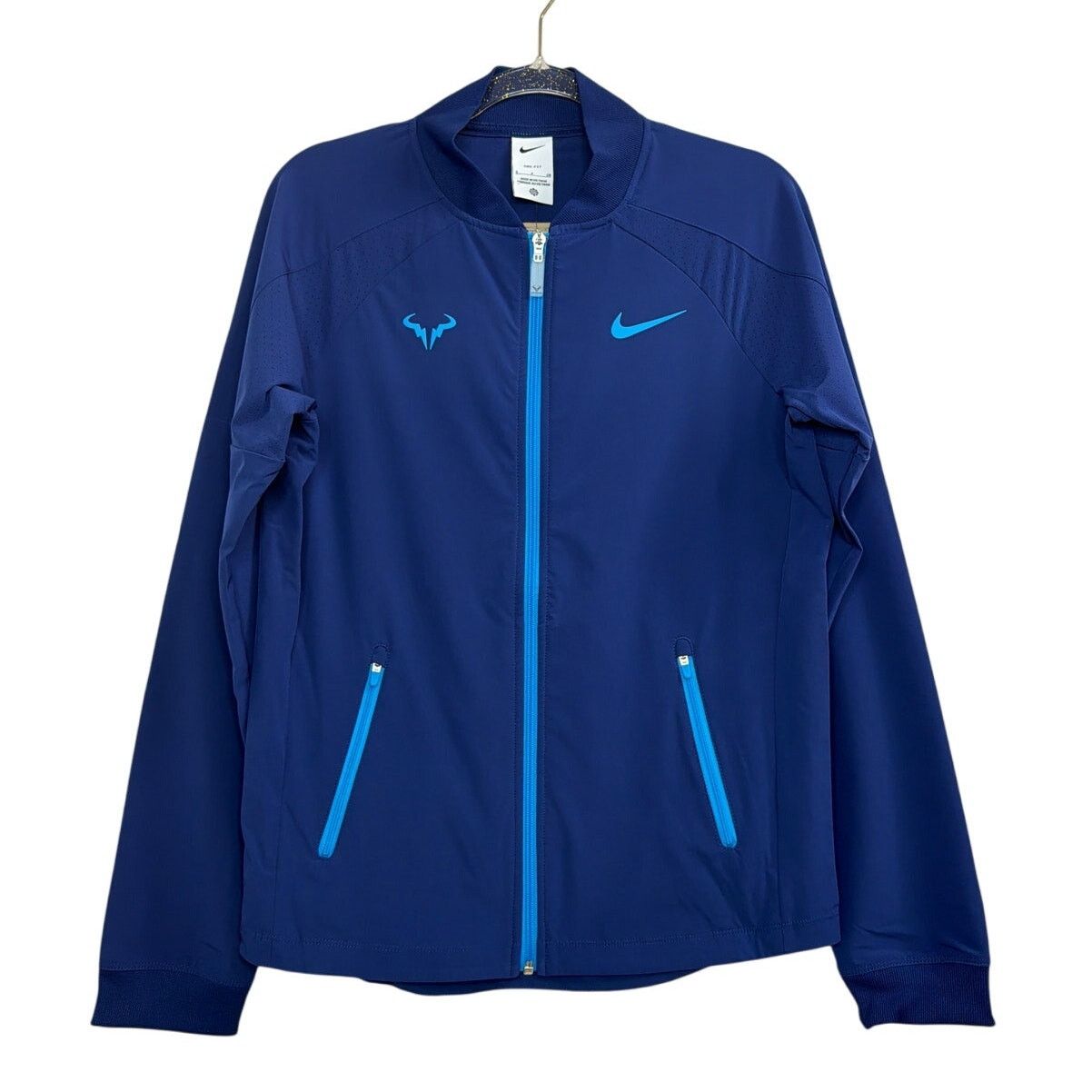 Nike NWT Nike Dri-Fit Rafa Nadal Blue Tennis Jacket Mens Size S Size US S / EU 44-46 / 1 - 5 Thumbnail